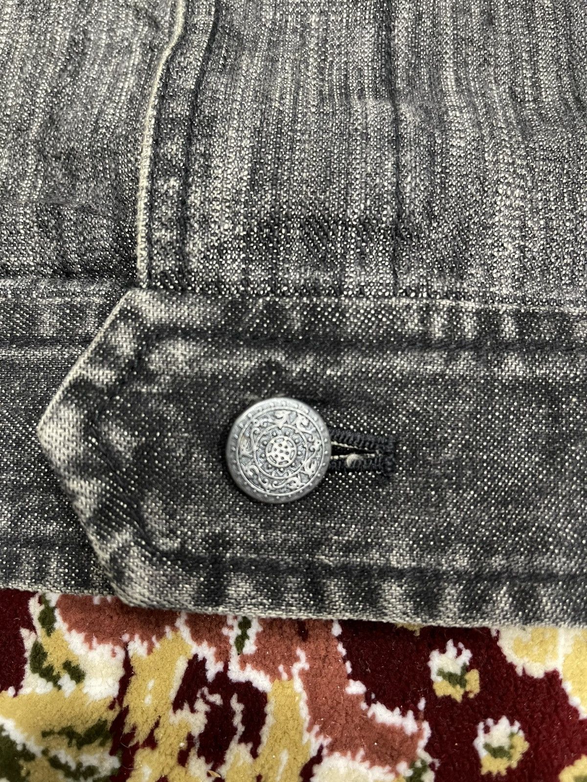 Designer × Issey Miyake Plantation by Issey Miyake x Two Tone Denim Jacket Size US M / EU 48-50 / 2 - 6 Thumbnail