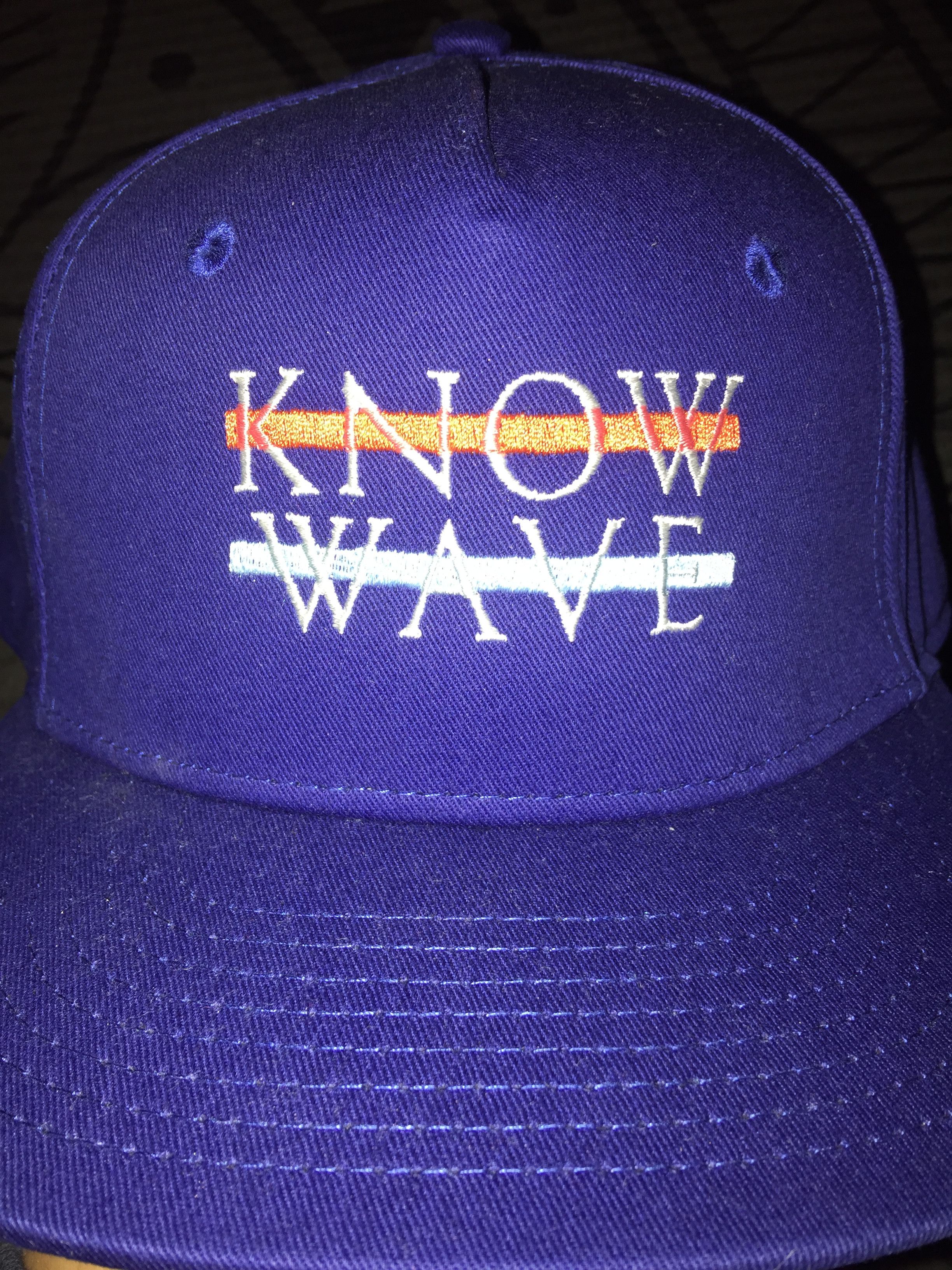 Know Wave Archival Logo Snapback Hat Cap 6 Panel | Grailed