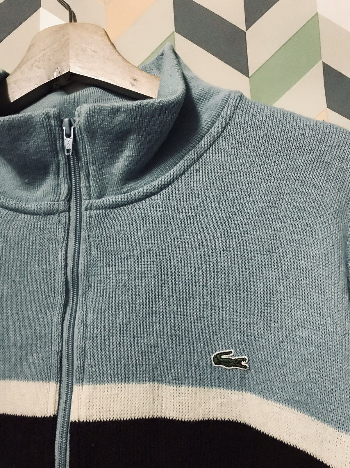 Lacoste Lacoste Sweater Small Logo Fullzip Size US L / EU 52-54 / 3 - 3 Thumbnail