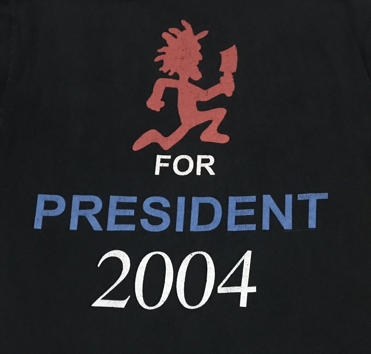 Band Tees × Rap Tees Vintage 2004 Insane Clown Posse “For President” Tshirt Size US M / EU 48-50 / 2 - 5 Thumbnail