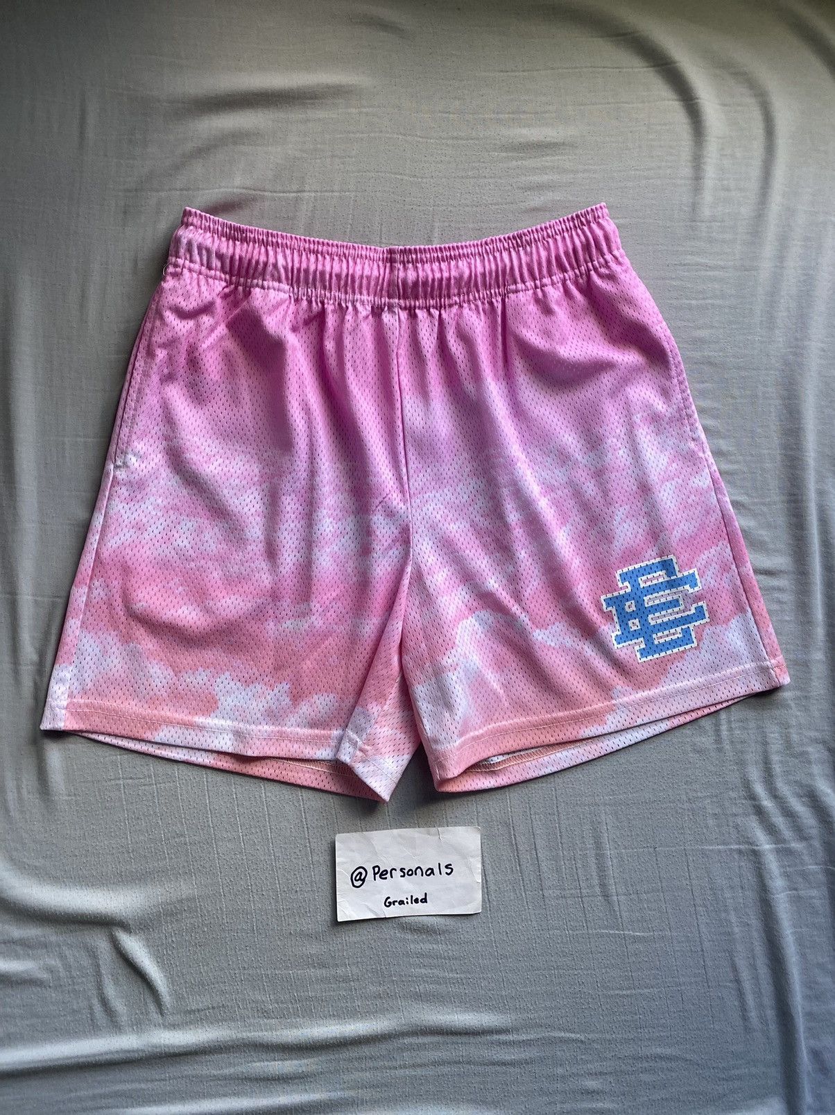 Eric Emanuel × Streetwear Eric Emanuel Pink Cloud Shorts