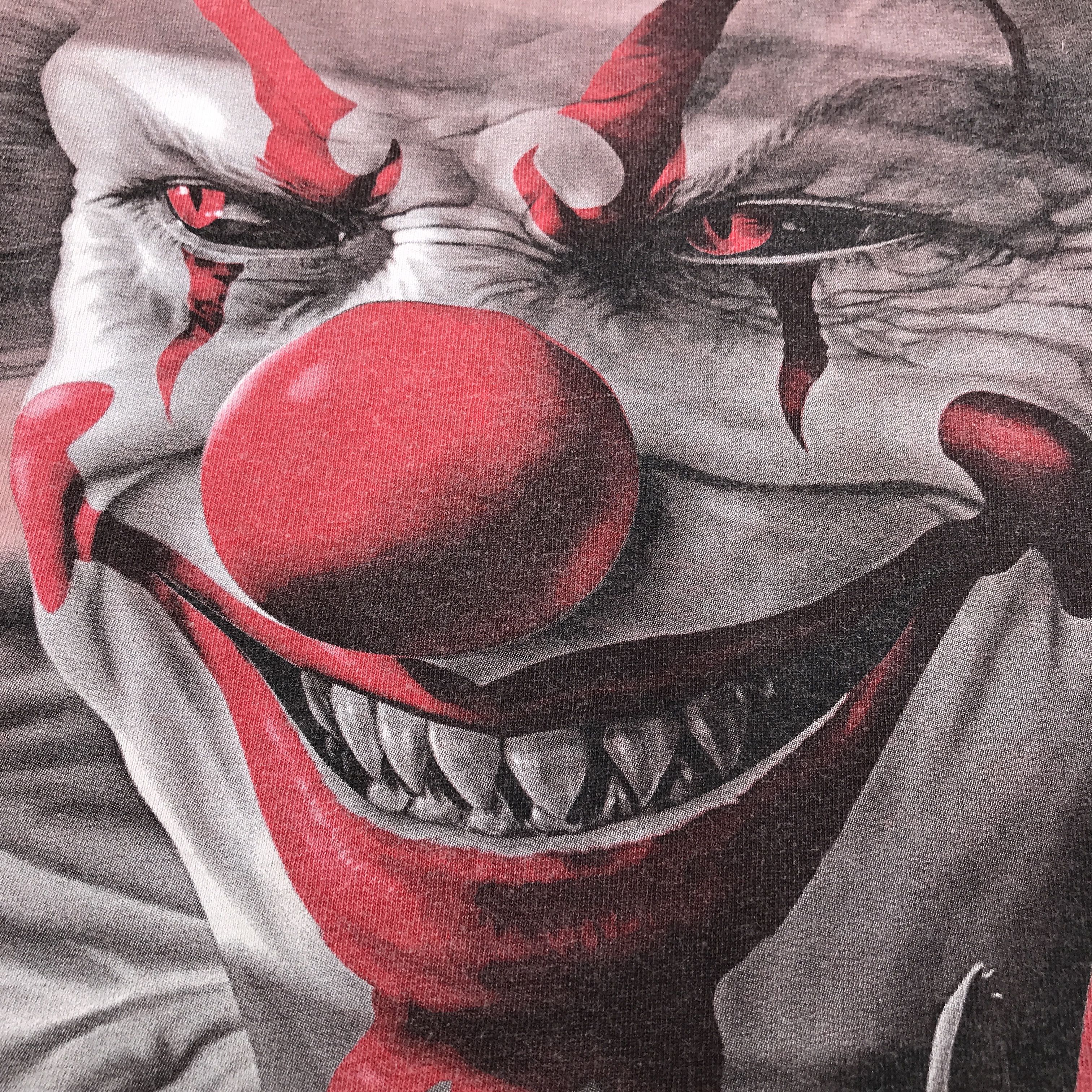 Expert Horror IT MOVIE Pennywise Horror Tee XL Big face Size US XL / EU 56 / 4 - 4 Thumbnail