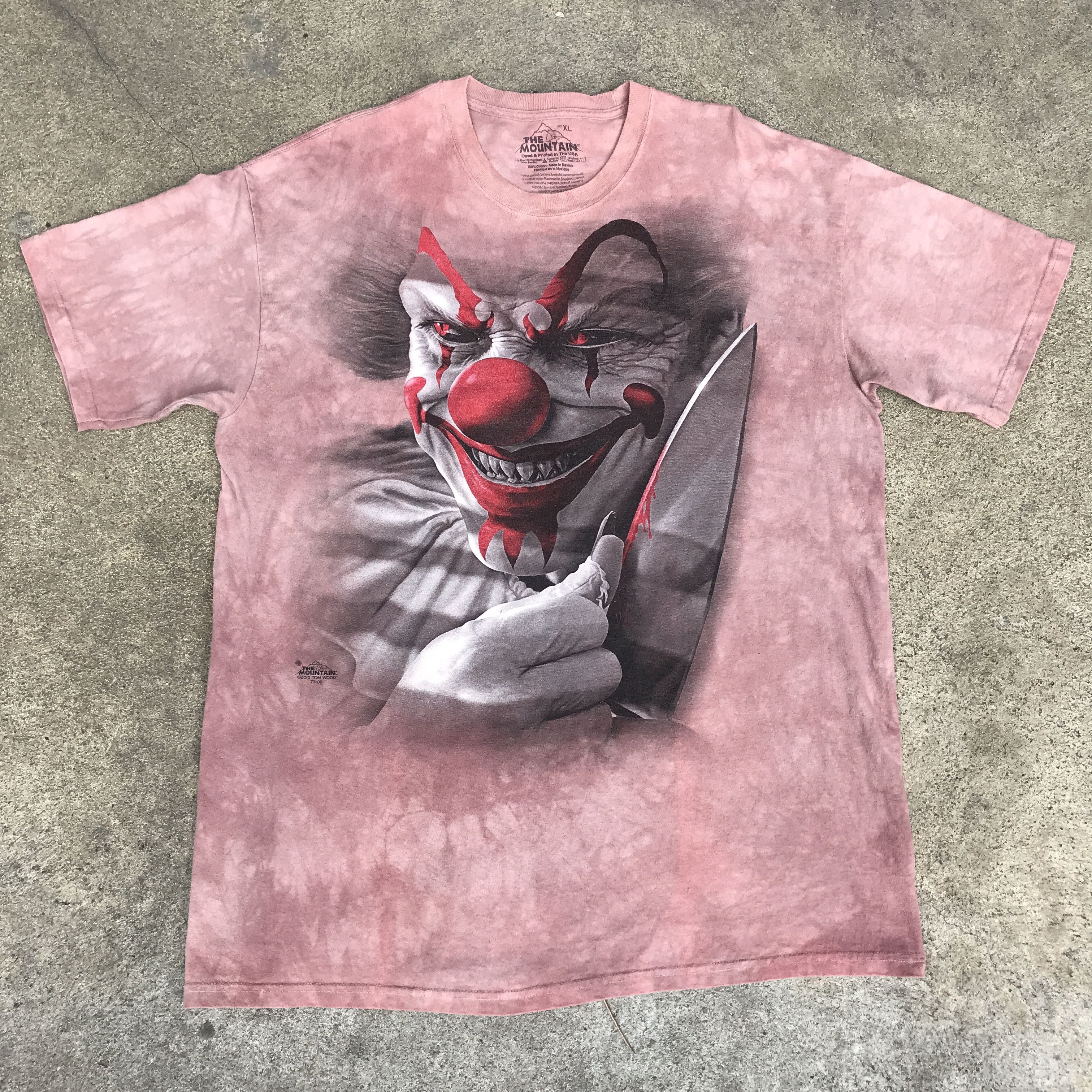 Expert Horror IT MOVIE Pennywise Horror Tee XL Big face Size US XL / EU 56 / 4 - 1 Thumbnail