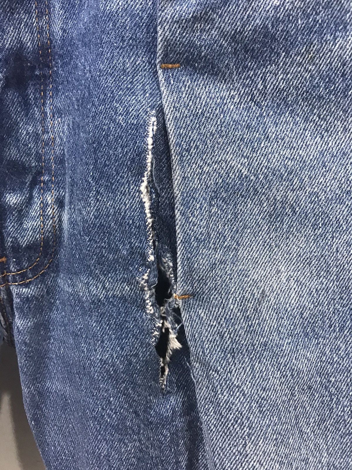 Japanese Brand Vintage Levis Reconstruct by Disuniversity Japan Short Jean Size US 31 - 6 Thumbnail