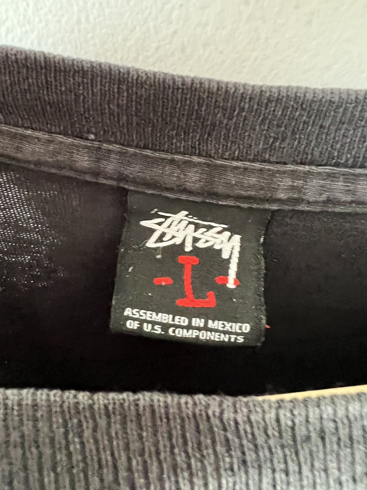 Stussy × Vintage Vintage Stussy Tee Size US L / EU 52-54 / 3 - 3 Thumbnail