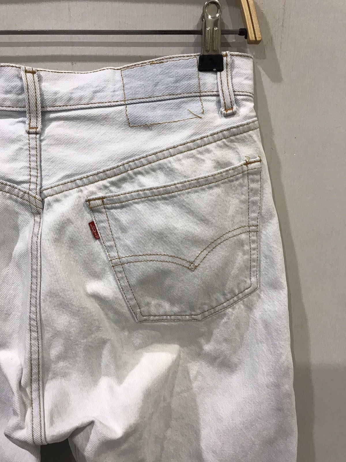 Levi's × Vintage Vintage 90s Levis 501 555 Button Denim Size US 29 - 10 Thumbnail
