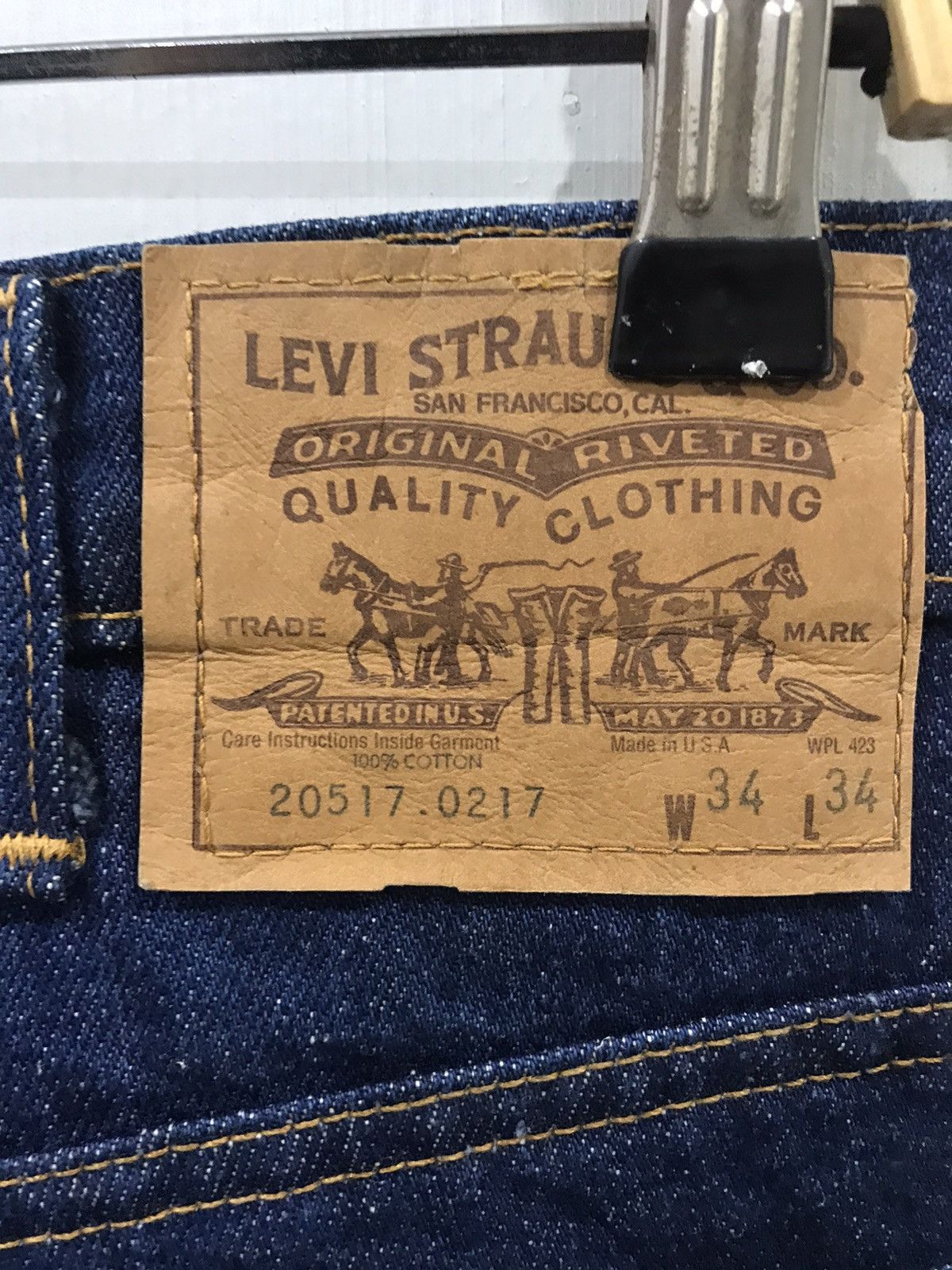 Levi's × Vintage Vintage 80s Levis 517 Button #8 Denim Size US 32 / EU 48 - 8 Thumbnail