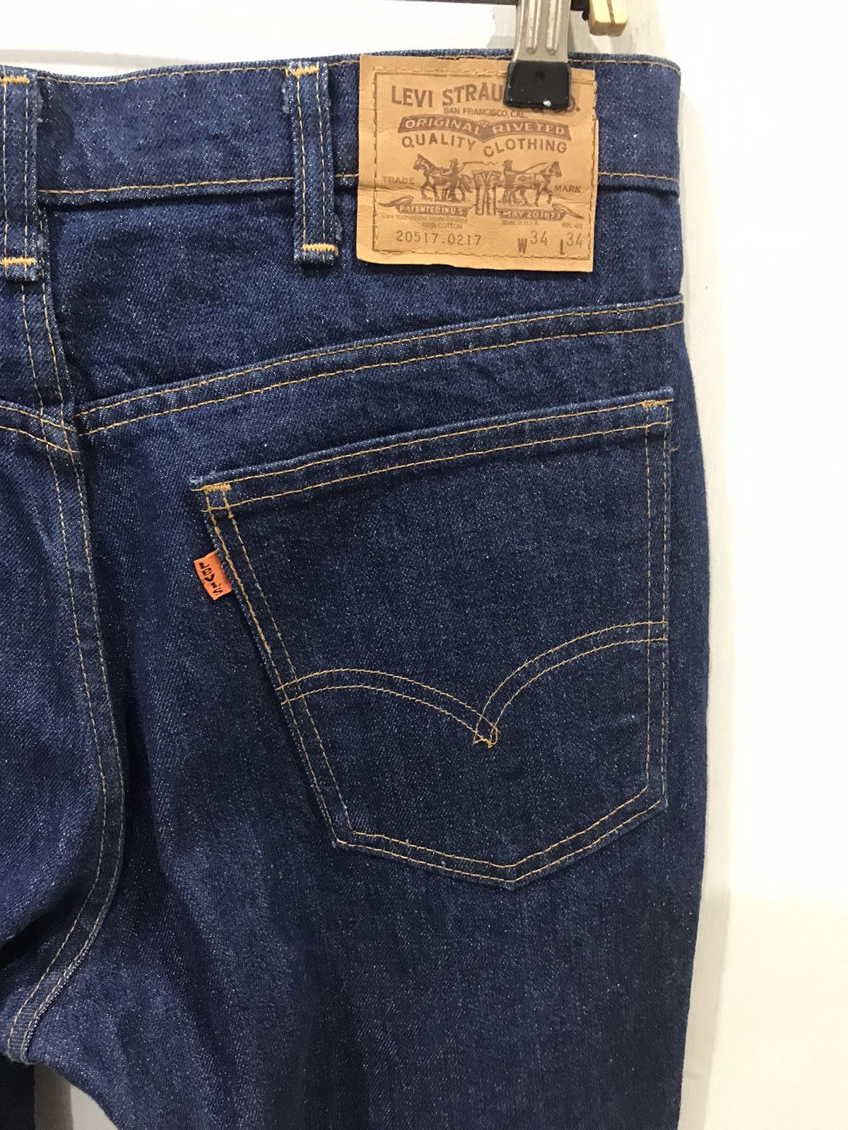 Levi's × Vintage Vintage 80s Levis 517 Button #8 Denim Size US 32 / EU 48 - 10 Thumbnail
