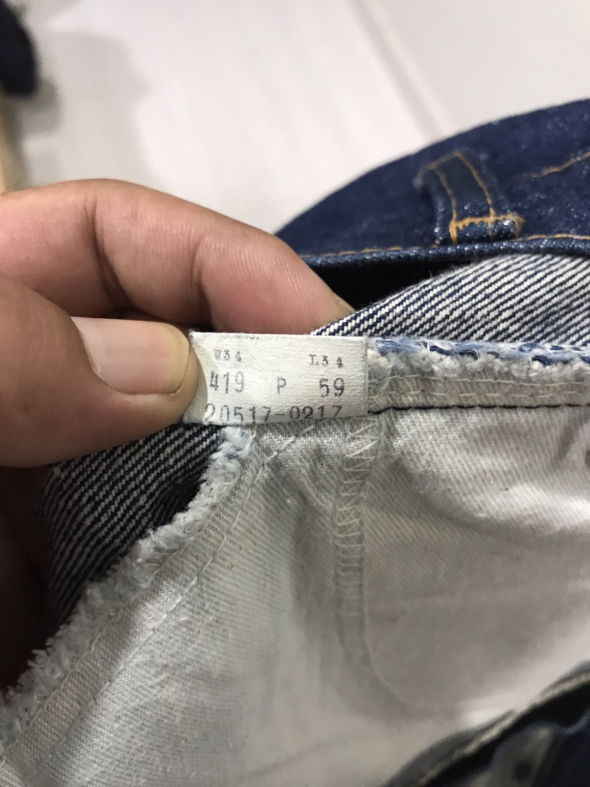 Levi's × Vintage Vintage 80s Levis 517 Button #8 Denim Size US 32 / EU 48 - 15 Thumbnail