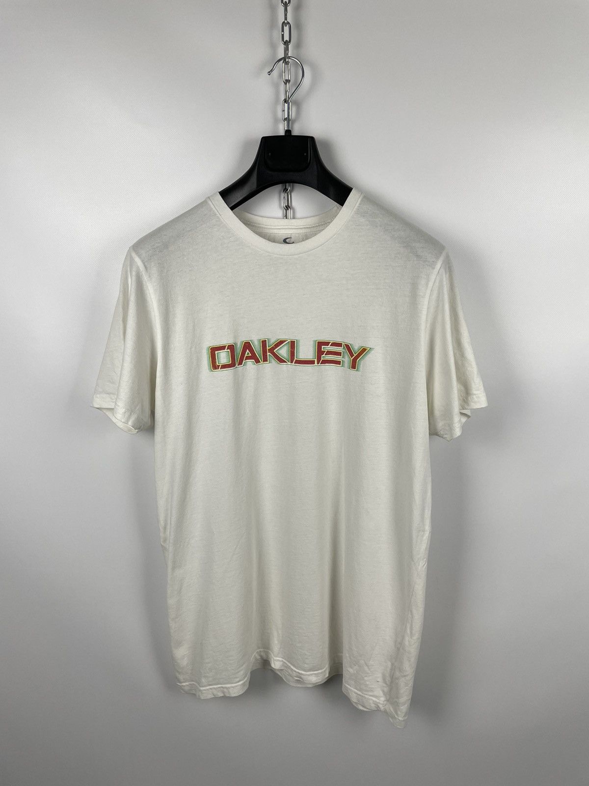 Oakley × Vintage Oakley Logo T-Shirt Size US XL / EU 56 / 4 - 1 Thumbnail