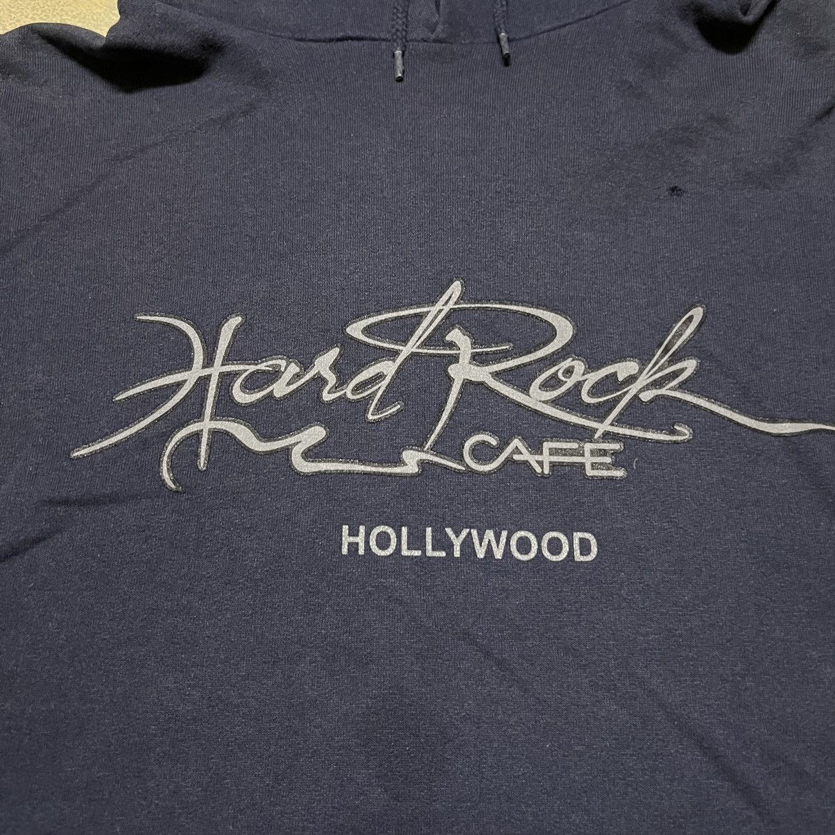 Hard Rock Cafe Vintage Hard Rock Cafe Distressed Hoodie Size US L / EU 52-54 / 3 - 7 Thumbnail