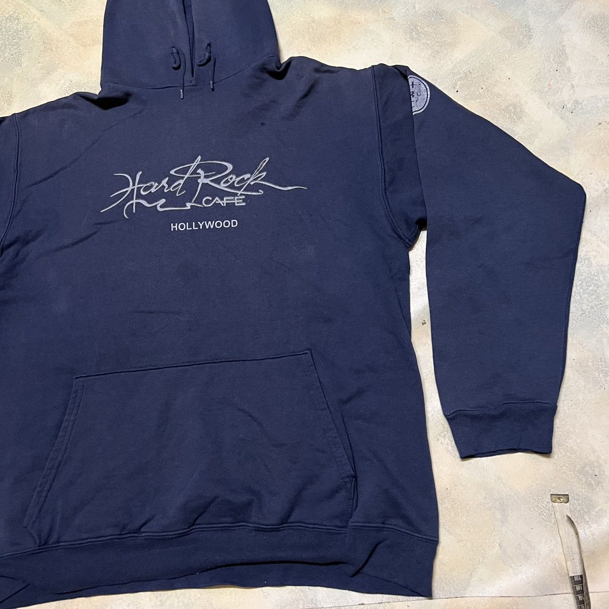 Hard Rock Cafe Vintage Hard Rock Cafe Distressed Hoodie Size US L / EU 52-54 / 3 - 2 Thumbnail