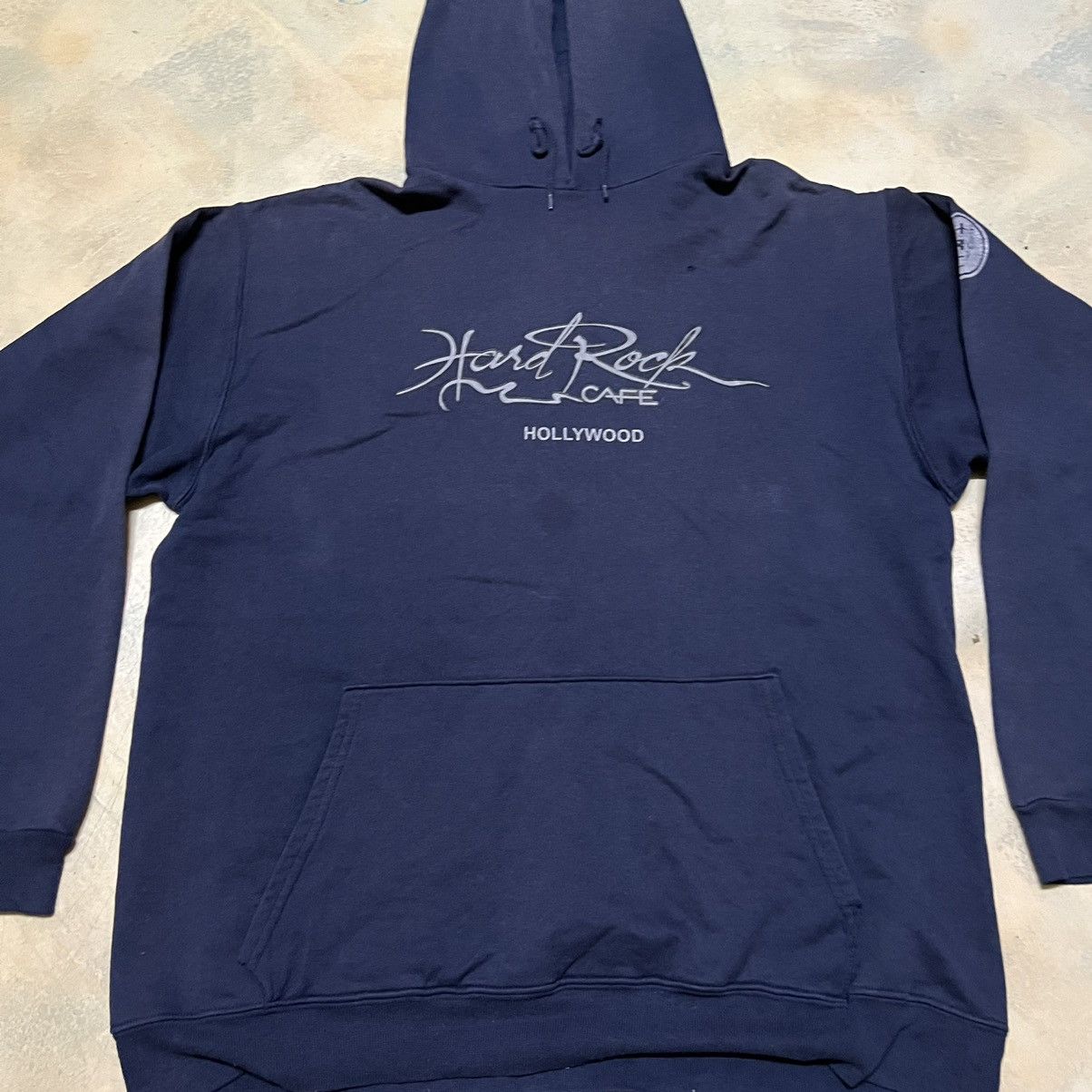 Hard Rock Cafe Vintage Hard Rock Cafe Distressed Hoodie Size US L / EU 52-54 / 3 - 3 Thumbnail