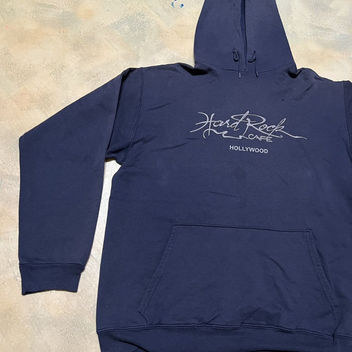Hard Rock Cafe Vintage Hard Rock Cafe Distressed Hoodie Size US L / EU 52-54 / 3 - 4 Thumbnail