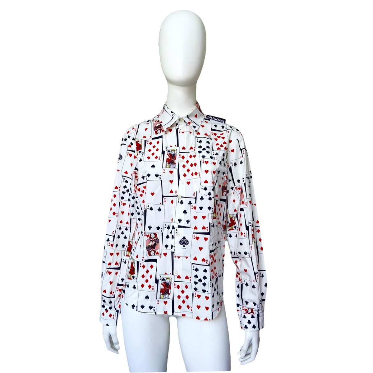 Balenciaga Balenciaga ss19 playing cards poker long sleeves shirt demna Grailed