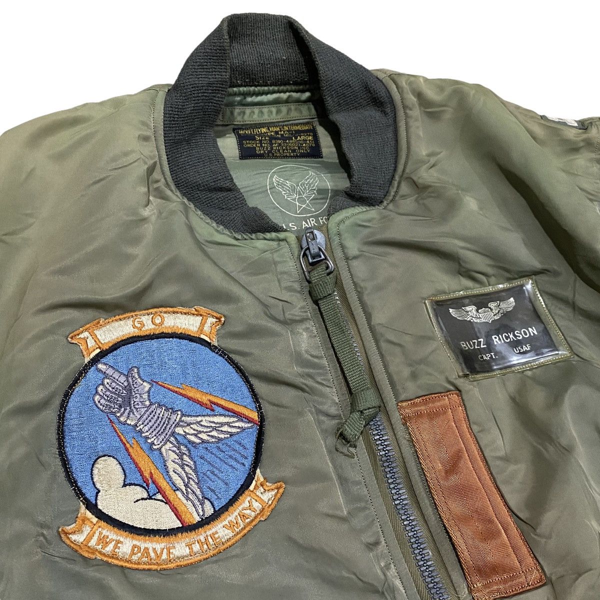 Buzz Rickson's Vintage Buzz Rickson MA-1 Bomber Jacket Size US L / EU 52-54 / 3 - 4 Thumbnail
