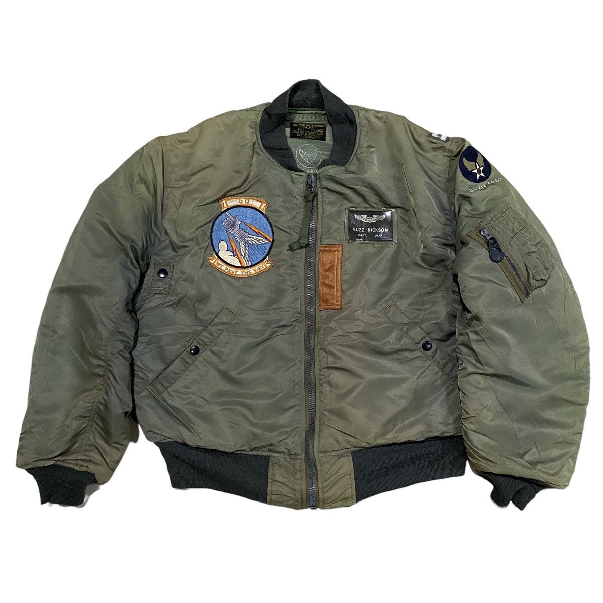 Buzz Rickson's Vintage Buzz Rickson MA-1 Bomber Jacket Size US L / EU 52-54 / 3 - 1 Thumbnail