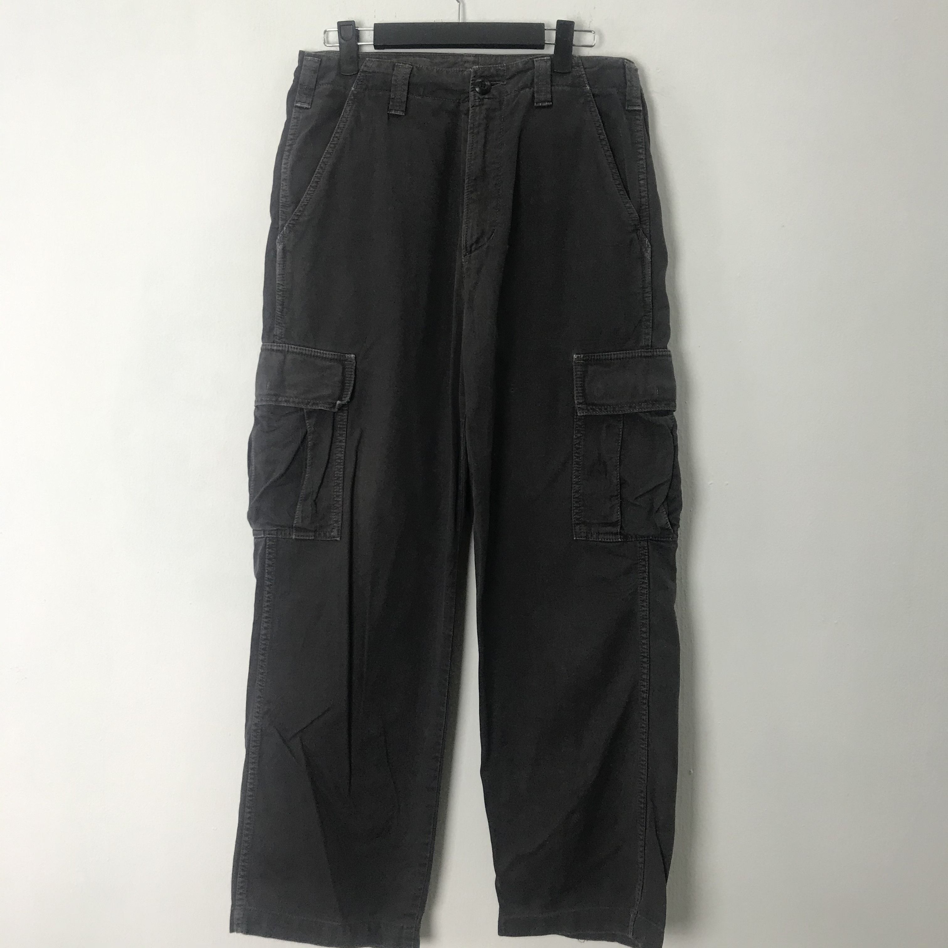LEE GREY MULTIPOCKET TACTICAL CARGO PANTS Q#009