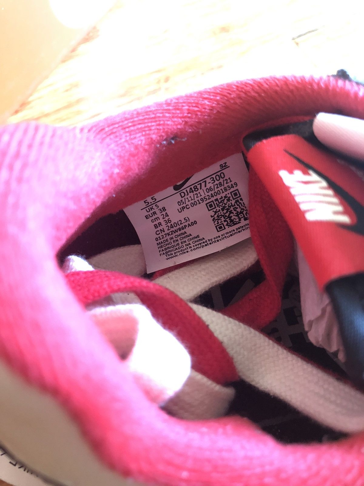 Nike × Sacai × Undercover NIKE LDWAFFLE / SU sacai undercover red green black Size US 5.5 / EU 38 - 9 Thumbnail
