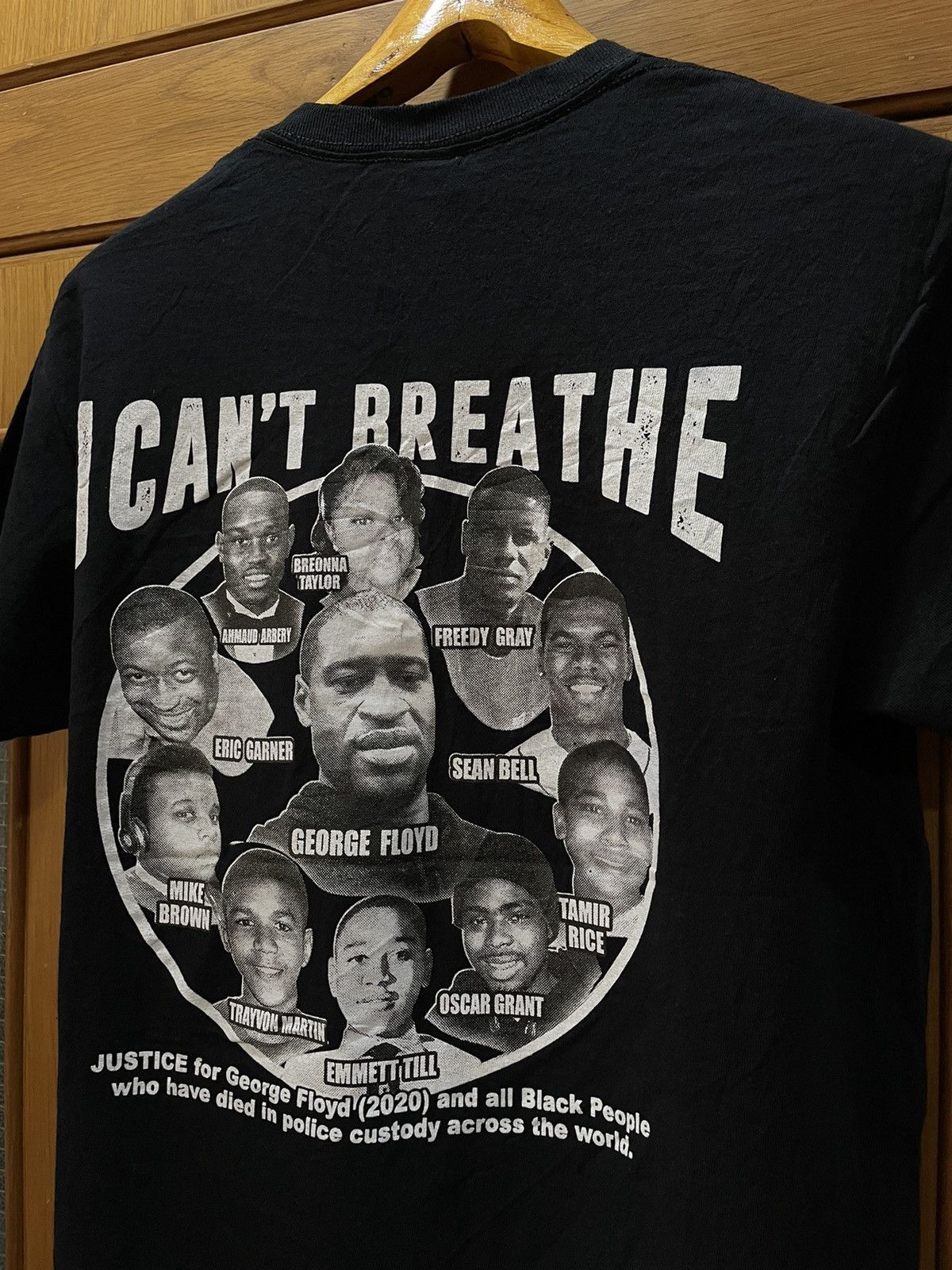 Band Tees BLACK LIVES MATTER “I CAN’T BREATHE” Size US M / EU 48-50 / 2 - 1 Thumbnail