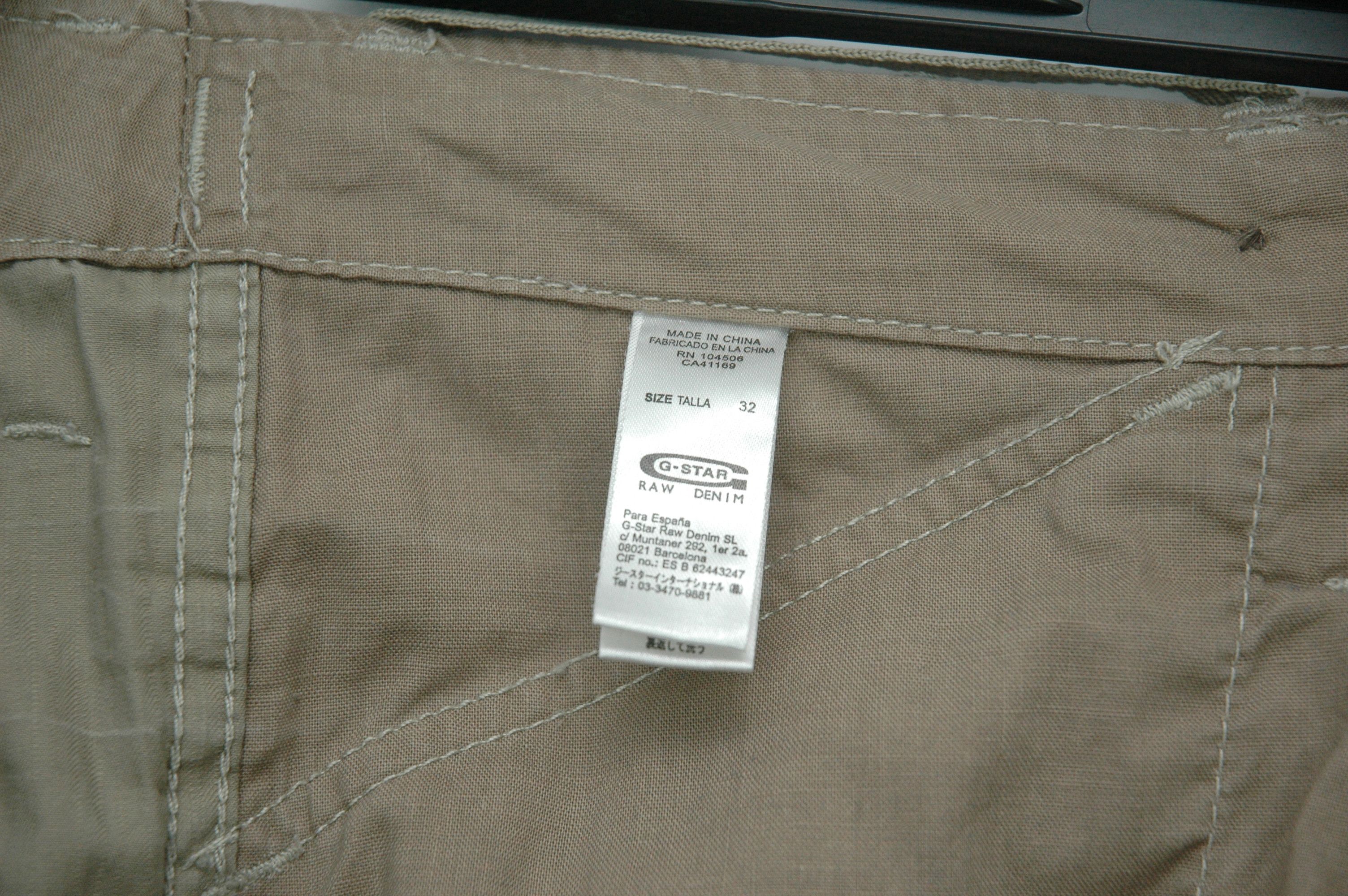 Other G-Star Raw Cargo Shorts Travis Scott Style Size US 32 / EU 48 - 13 Thumbnail