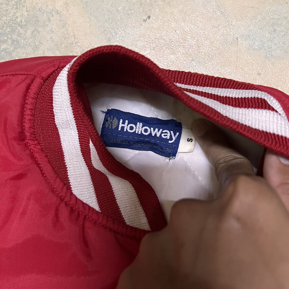 Japanese Brand Vintage Rochester Red Varsity Jacket Big Logo Size US S / EU 44-46 / 1 - 7 Thumbnail