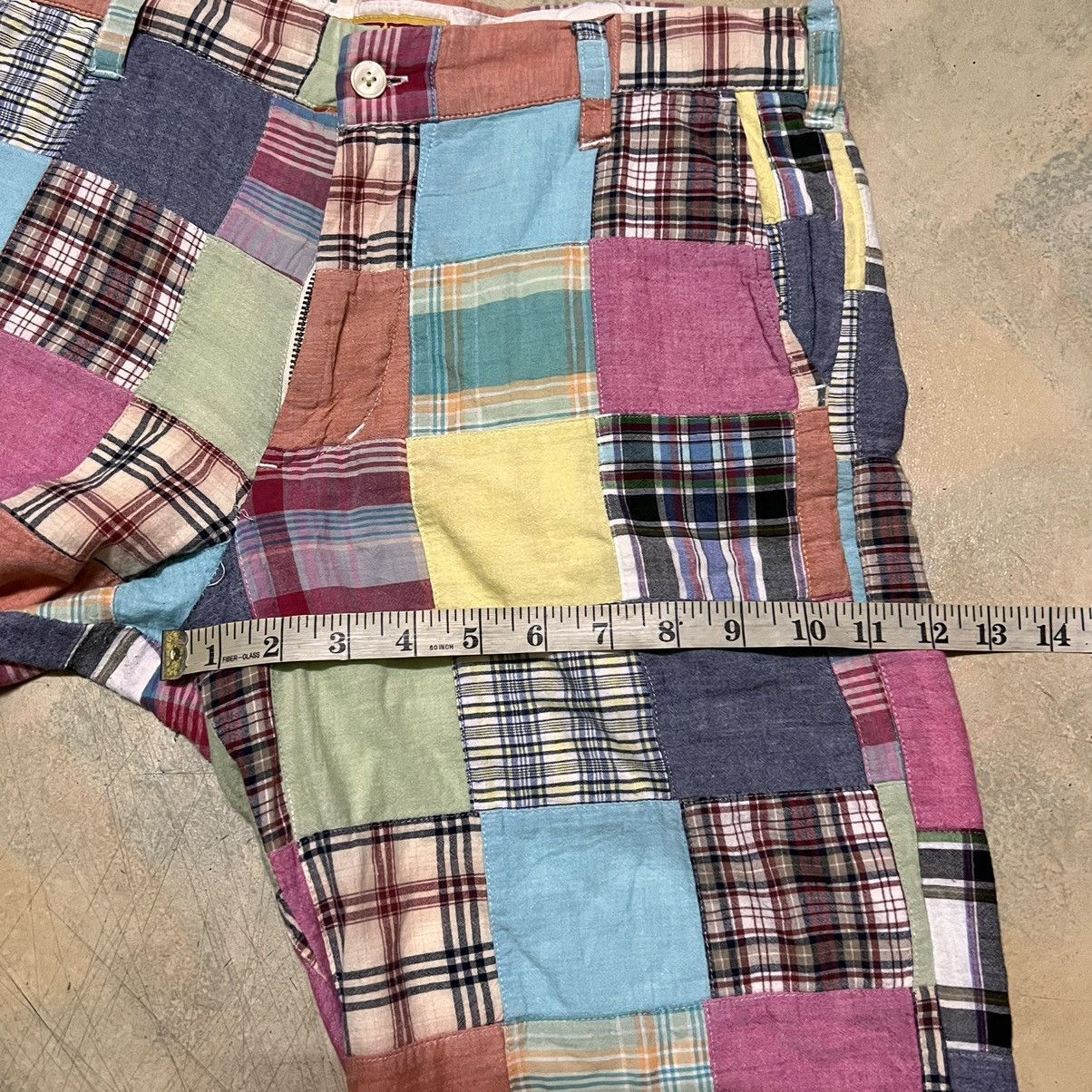 Japanese Brand Rush Hour Short Pants Patchwork Design Size US 32 / EU 48 - 5 Thumbnail