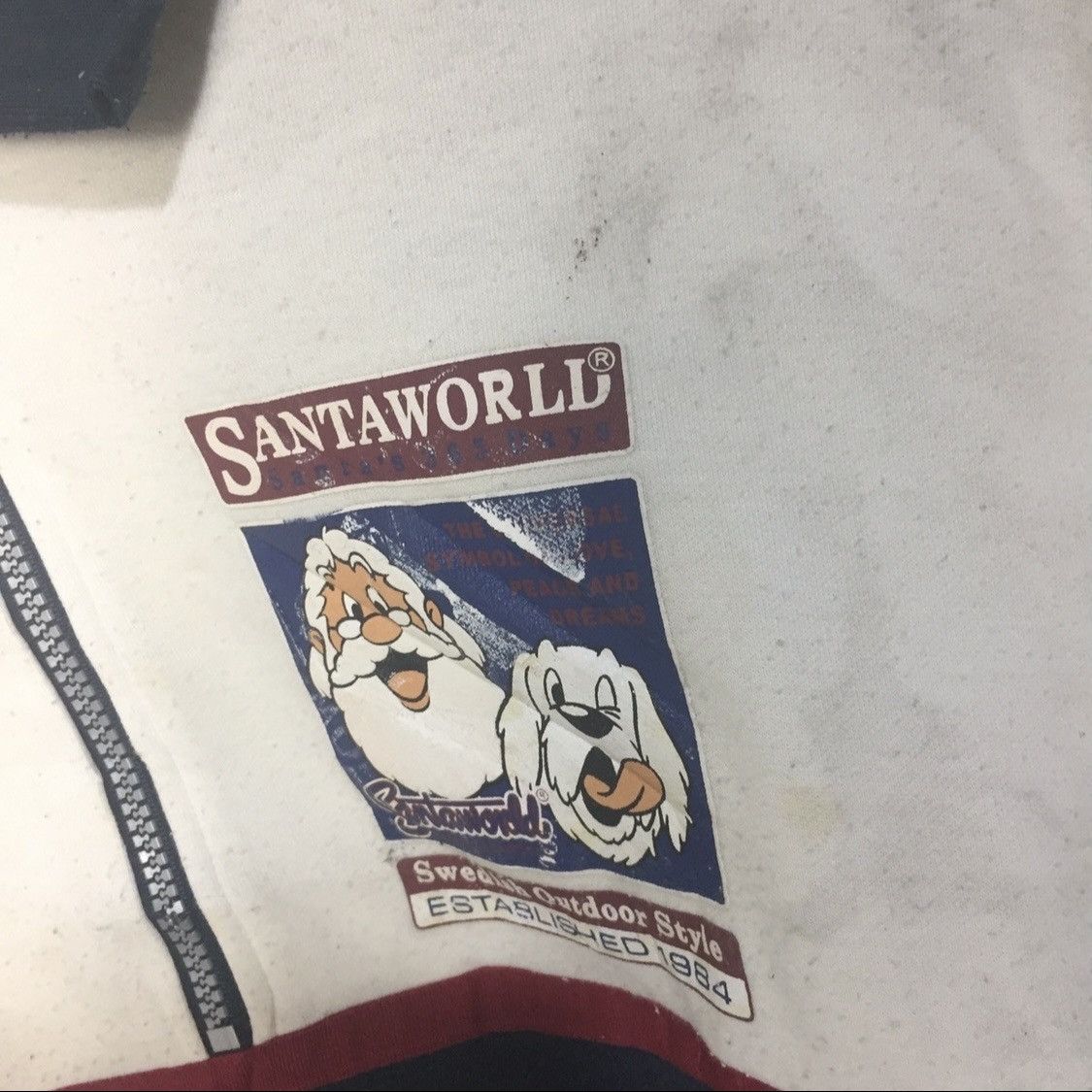 Other Santa world sweatshirt half zip polo Size US L / EU 52-54 / 3 - 4 Thumbnail