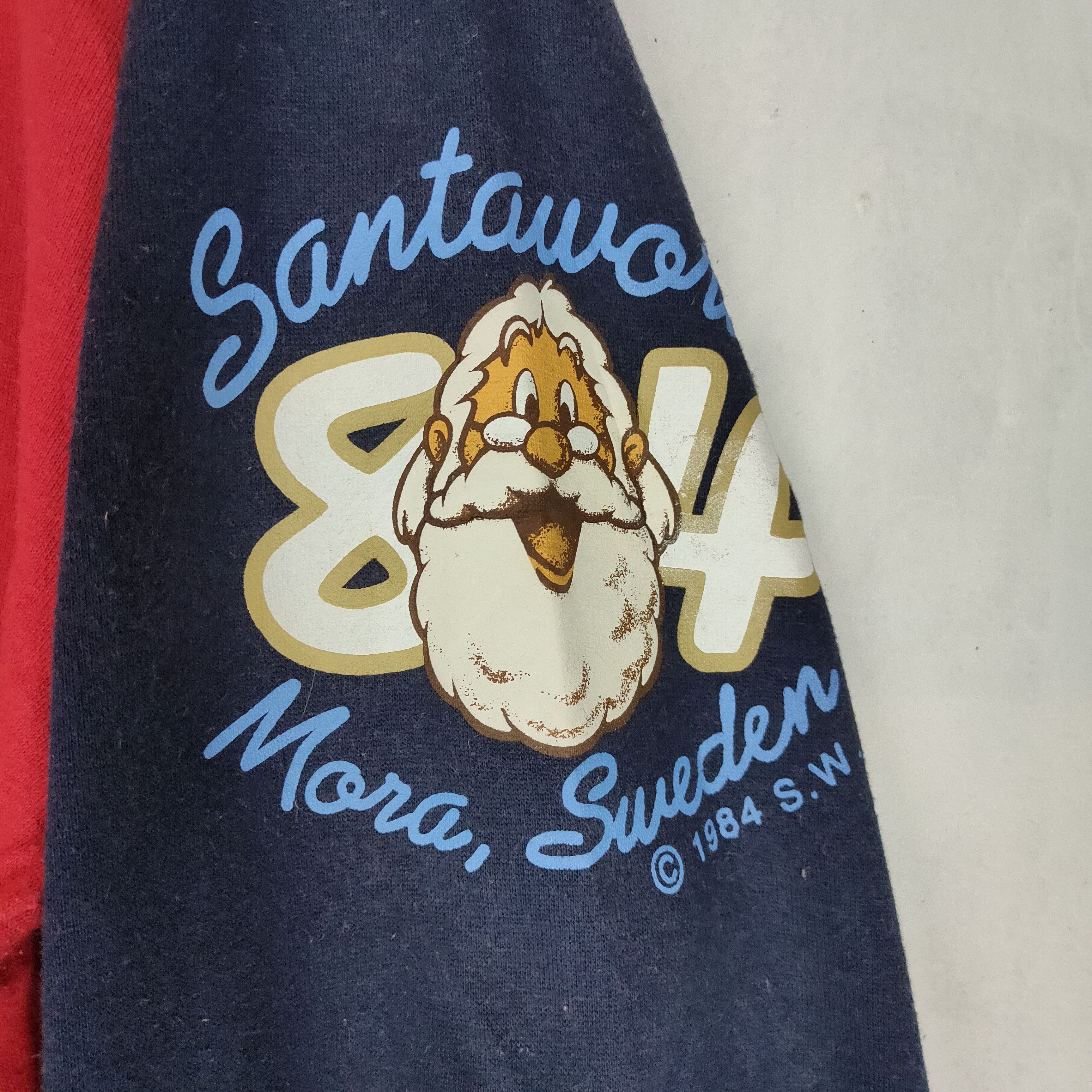 Other Vintage SANTAWORLD 1984 GUPSY DOG Big Printed Sweatshirt Size US L / EU 52-54 / 3 - 3 Thumbnail