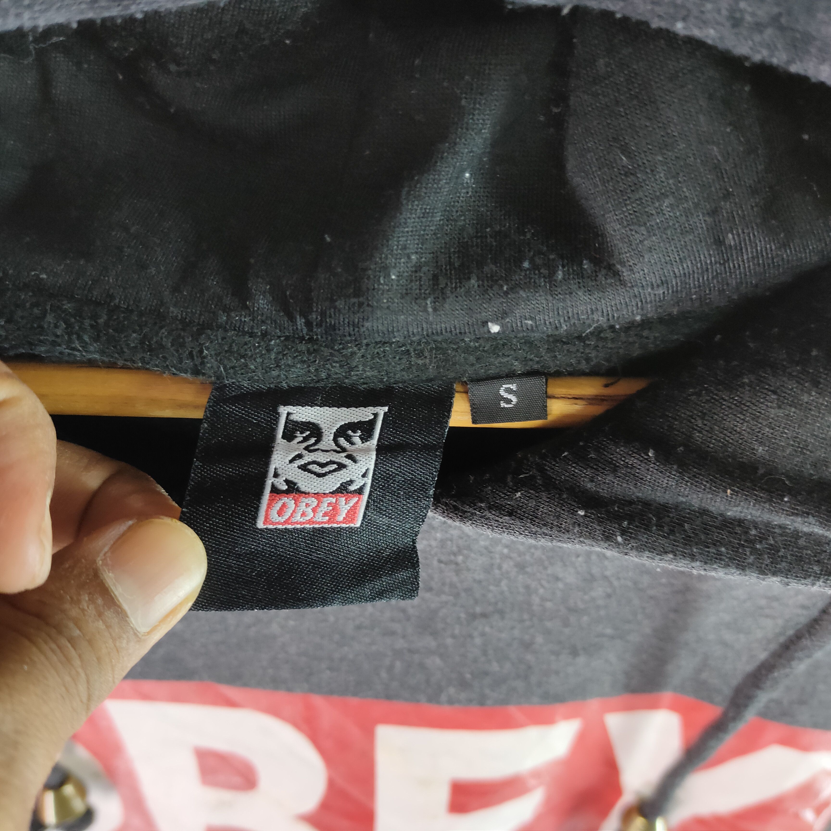 Obey OBEY Big Spell Out Worldwide Propaganda Hoodie Sweatshirt Size US M / EU 48-50 / 2 - 3 Thumbnail