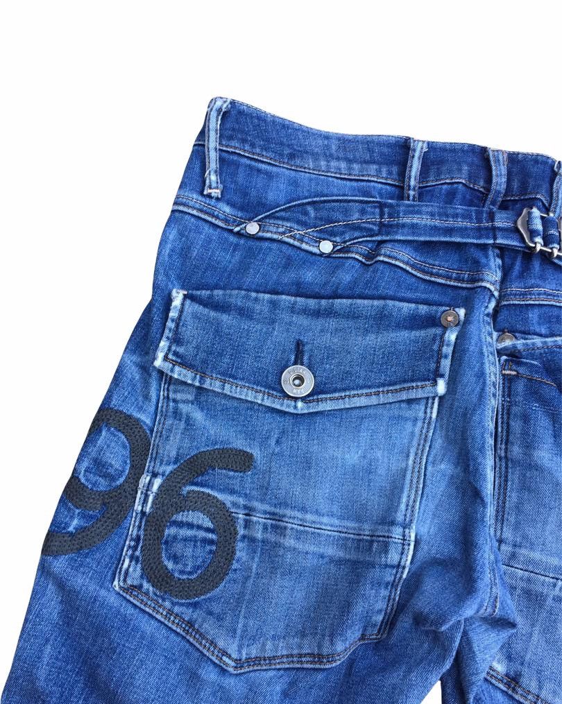 Last drop! 96 G Star Raw buckle back stretchable skinny fit