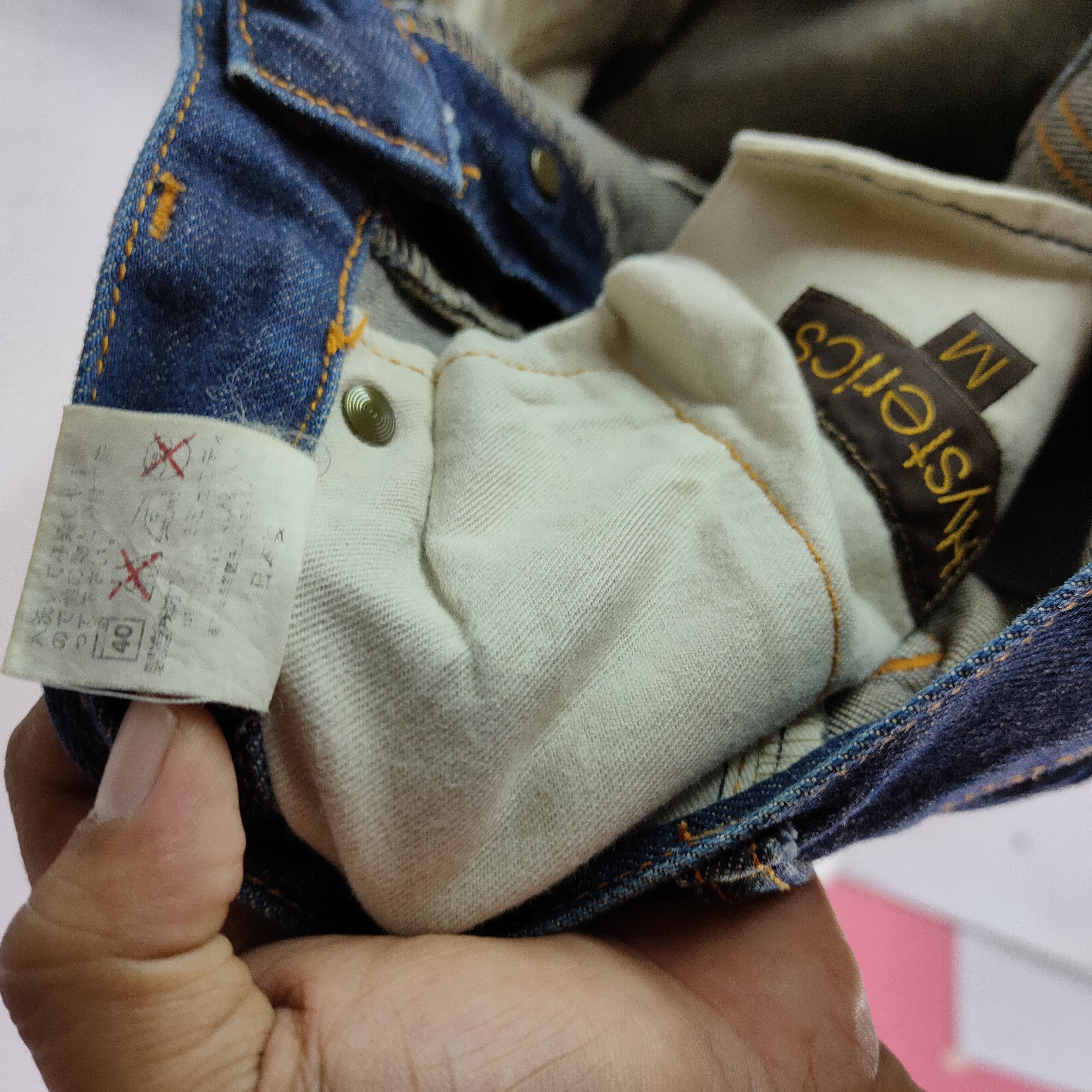 Hysteric Glamour HYSTERIC GLAMOUR Denim Jeans Tagged M Pants Size US 31 - 9 Thumbnail