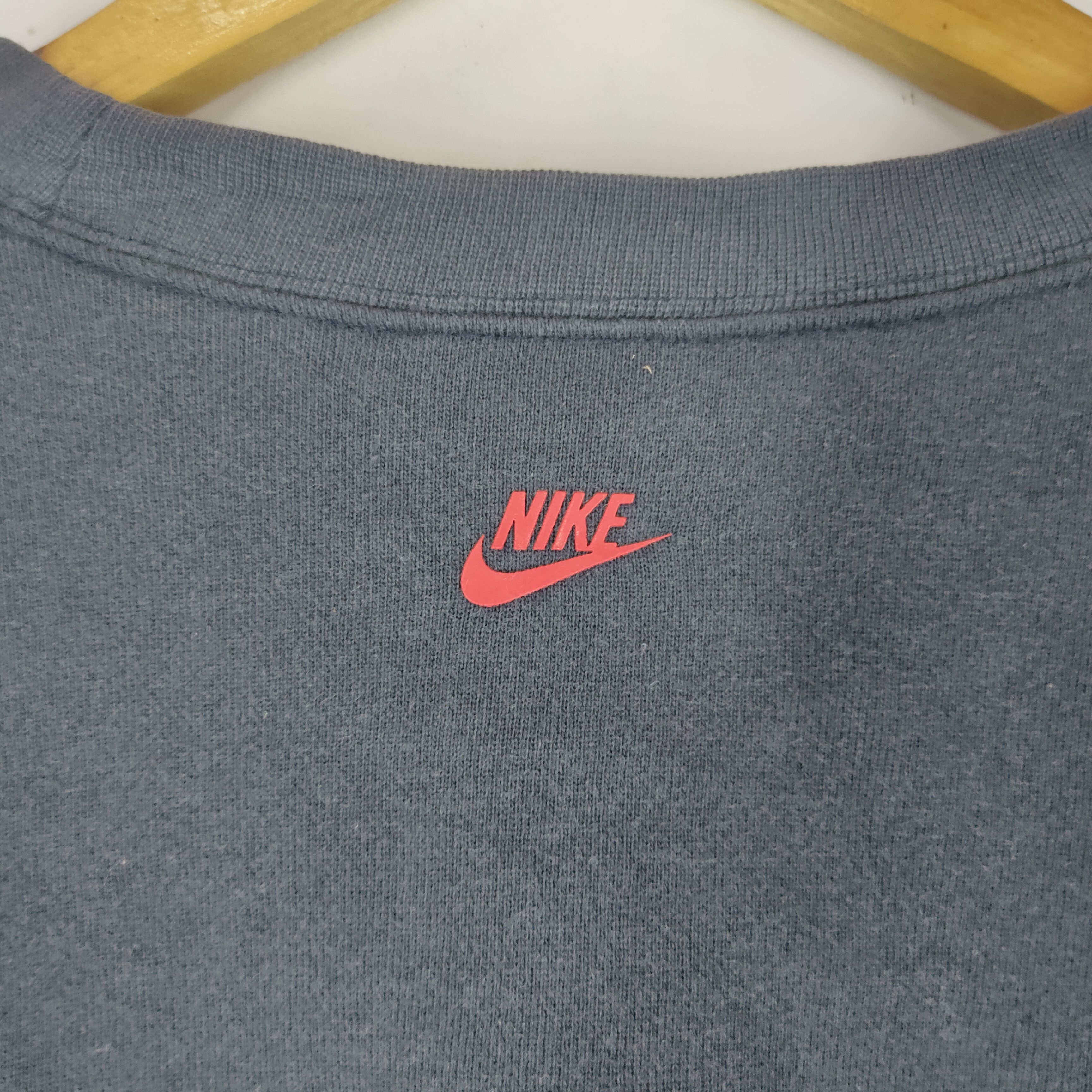 Japanese Brand × Nike × Vintage Vintage NIKE ATHLETIC DEPT Spellout Grey Tag Sweatshirt Size US L / EU 52-54 / 3 - 5 Thumbnail