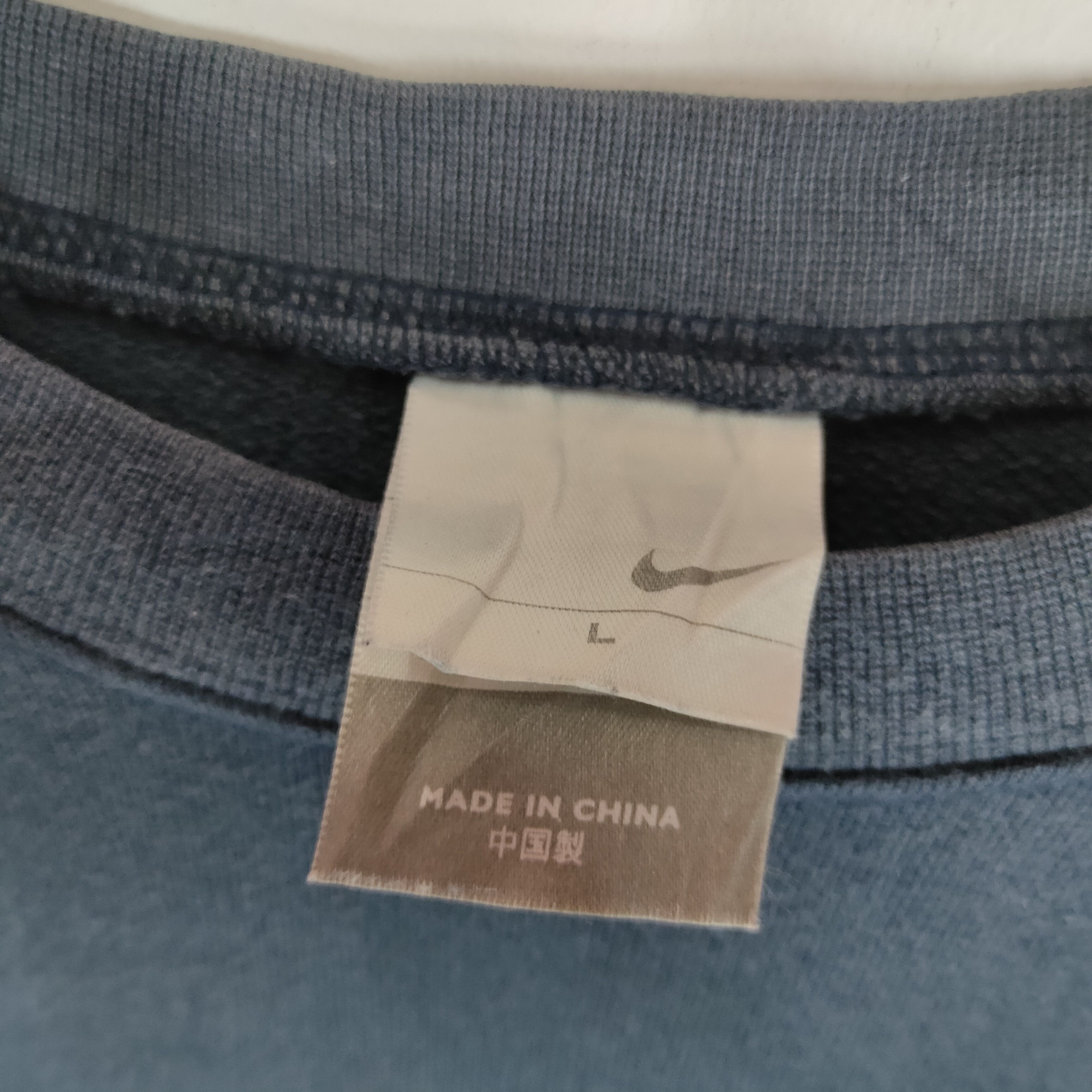 Japanese Brand × Nike × Vintage Vintage NIKE ATHLETIC DEPT Spellout Grey Tag Sweatshirt Size US L / EU 52-54 / 3 - 4 Thumbnail