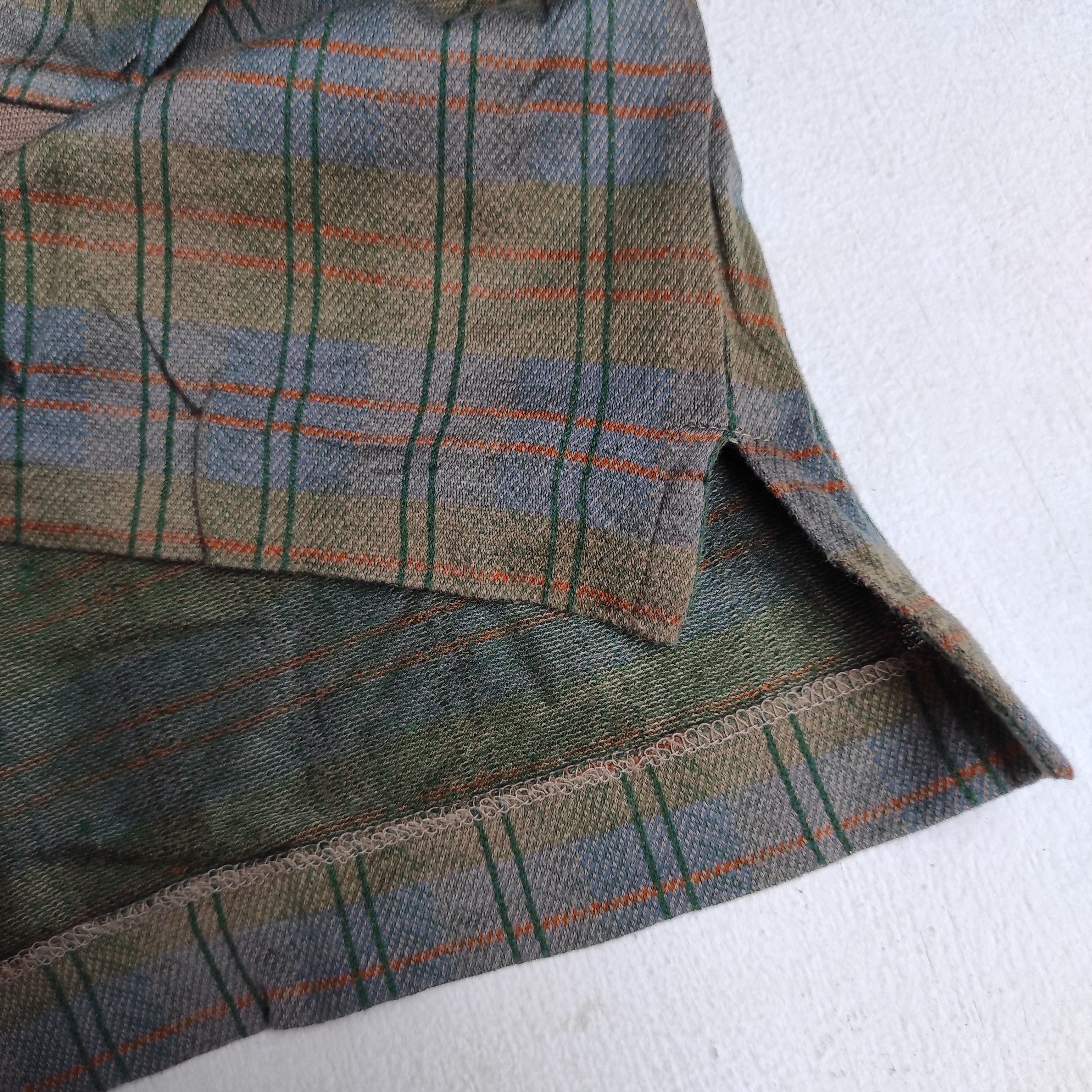 Burberry Vintage Burberrys Checkered Polo Shirt Size US L / EU 52-54 / 3 - 7 Thumbnail
