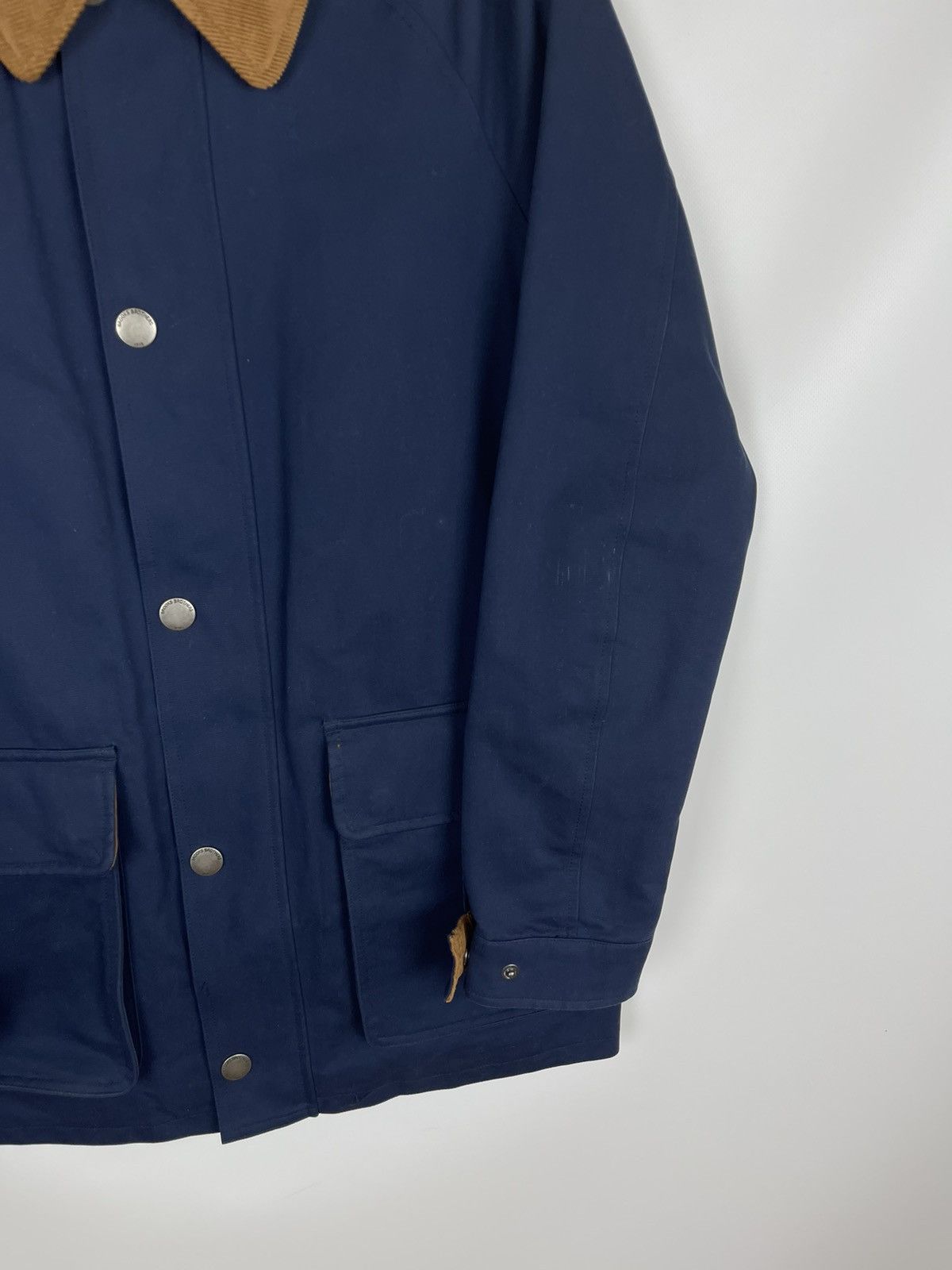 Brooks Brothers “346” Brooks Brother blue coach jacket corduroy collar Size US S / EU 44-46 / 1 - 6 Thumbnail