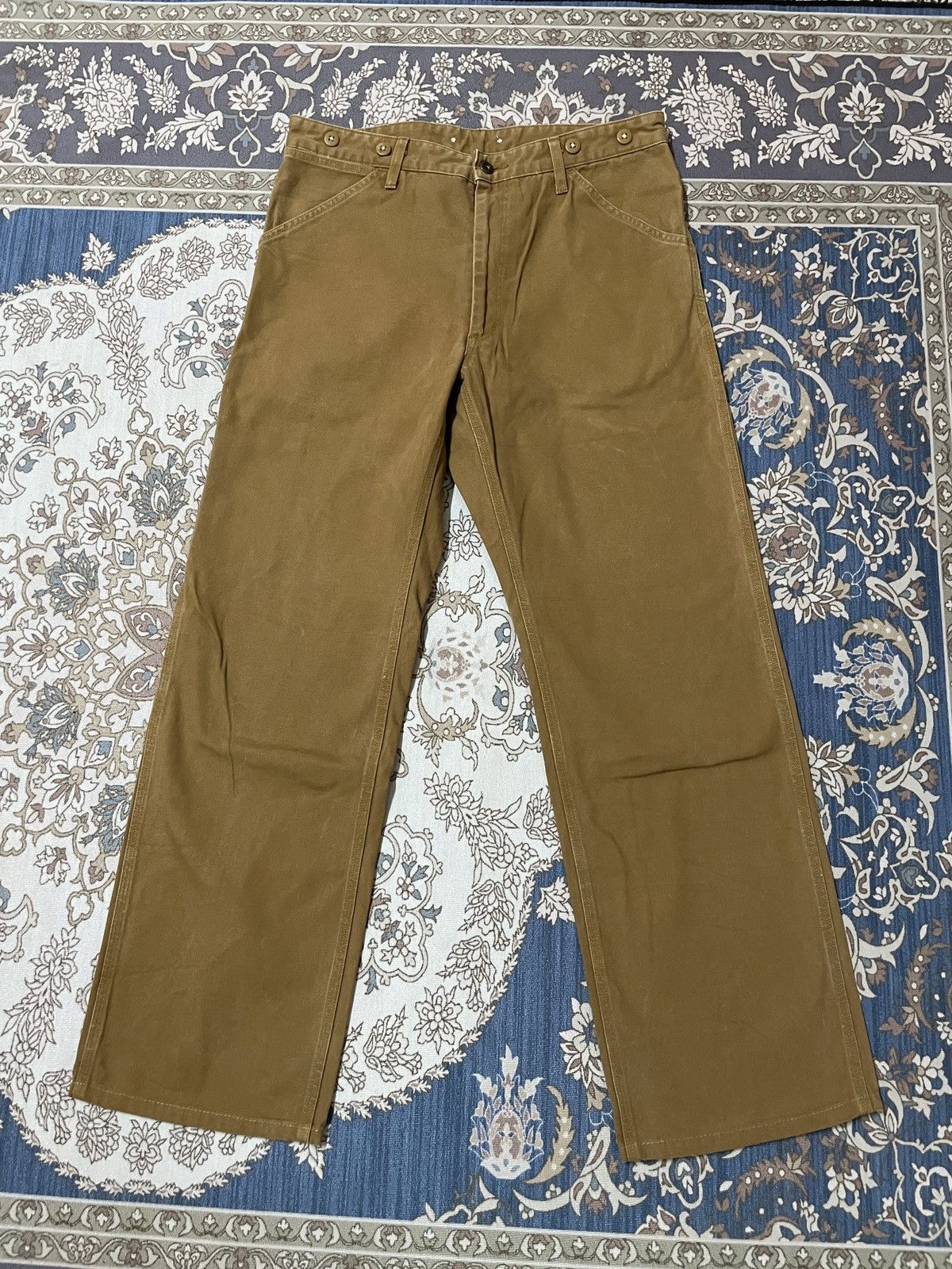 United Arrows United Arrows Japan Baker denim cotton double knee W34 Size US 34 / EU 50 - 2 Thumbnail