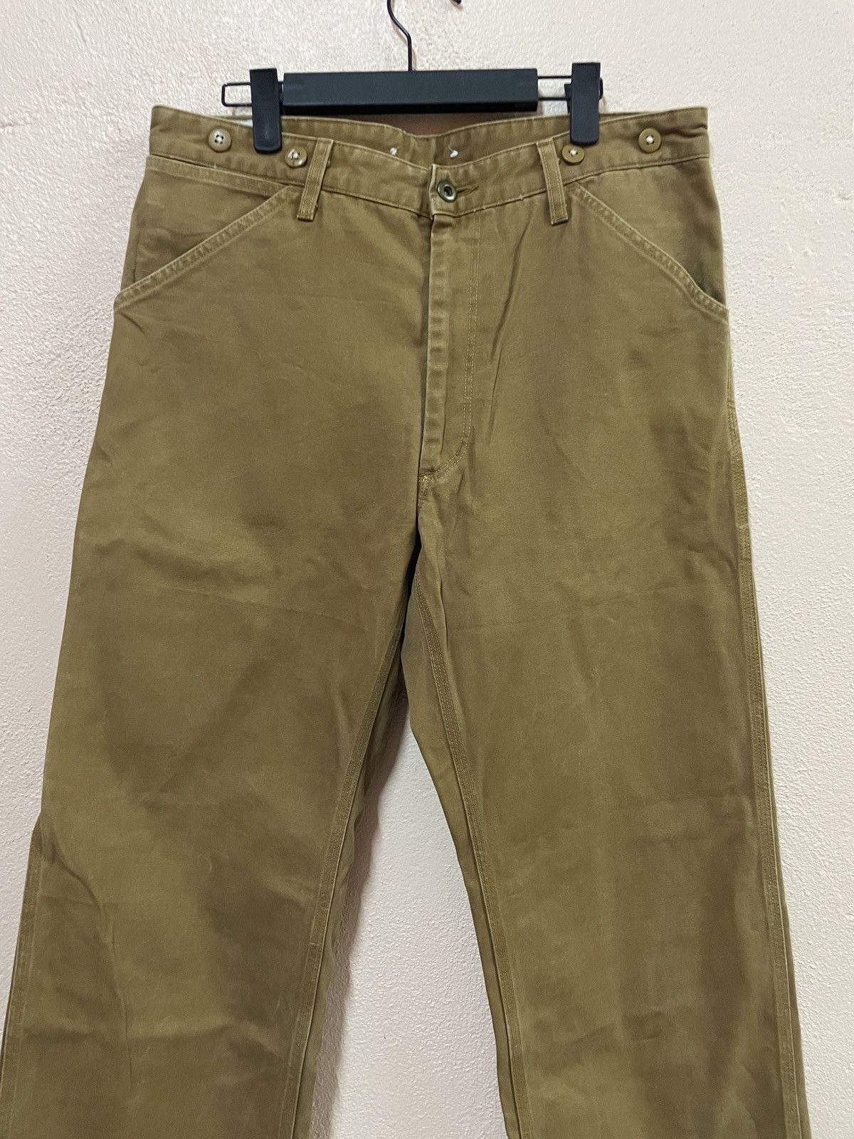 United Arrows United Arrows Japan Baker denim cotton double knee W34 Size US 34 / EU 50 - 3 Thumbnail