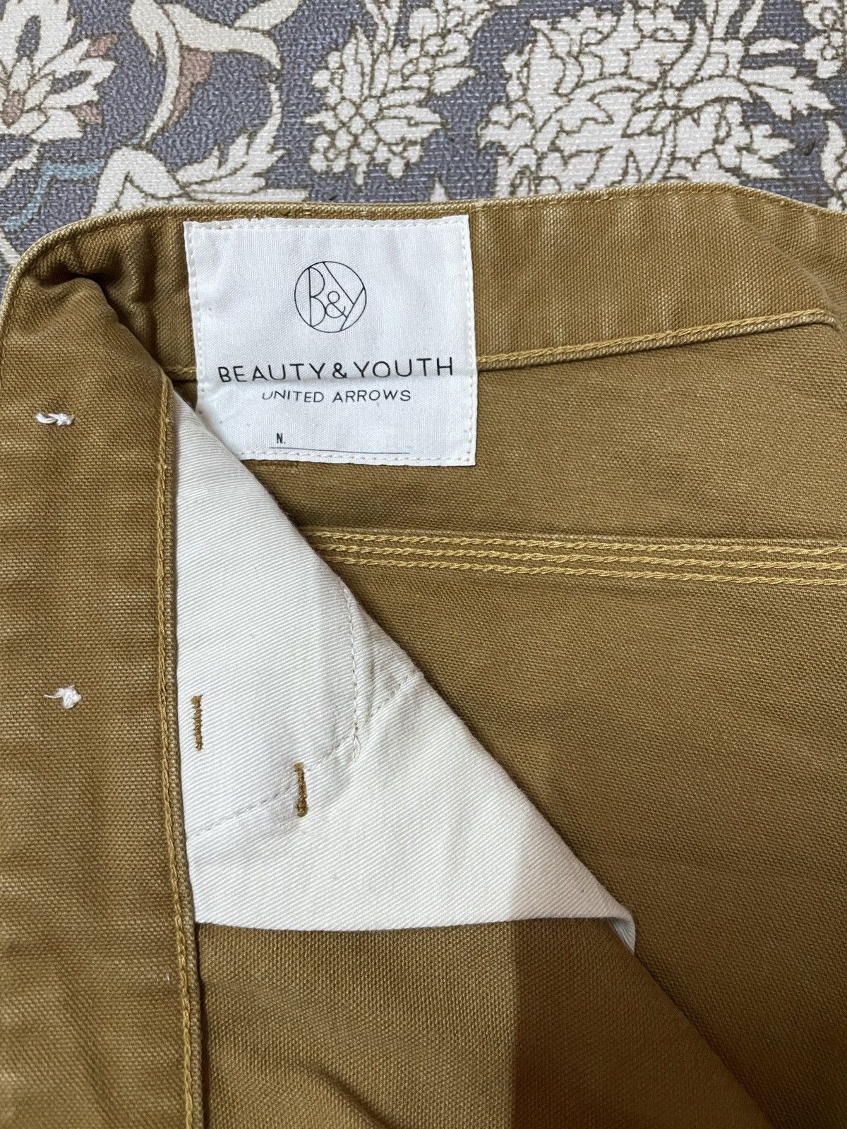 United Arrows United Arrows Japan Baker denim cotton double knee W34 Size US 34 / EU 50 - 6 Thumbnail