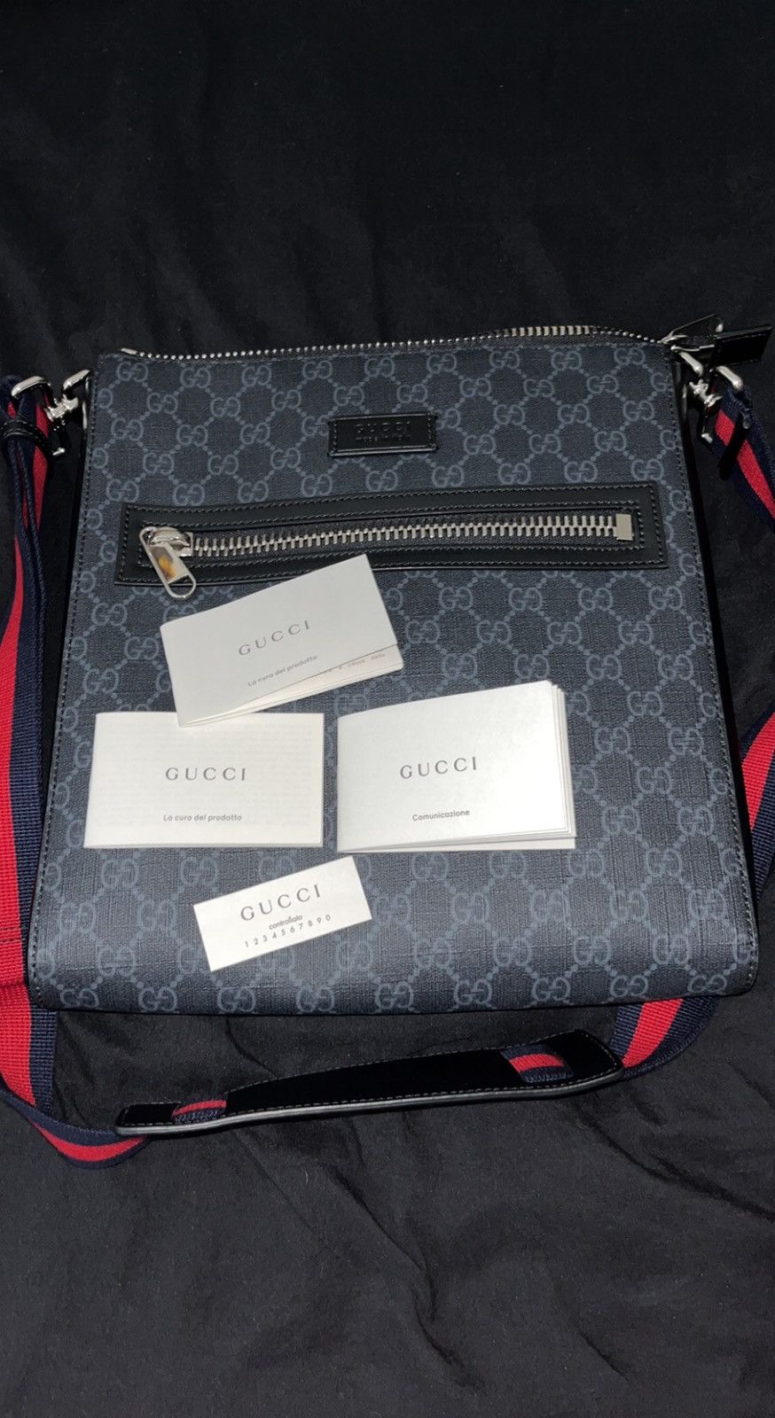 Gucci Gucci GG Black Messenger Size ONE SIZE - 5 Thumbnail