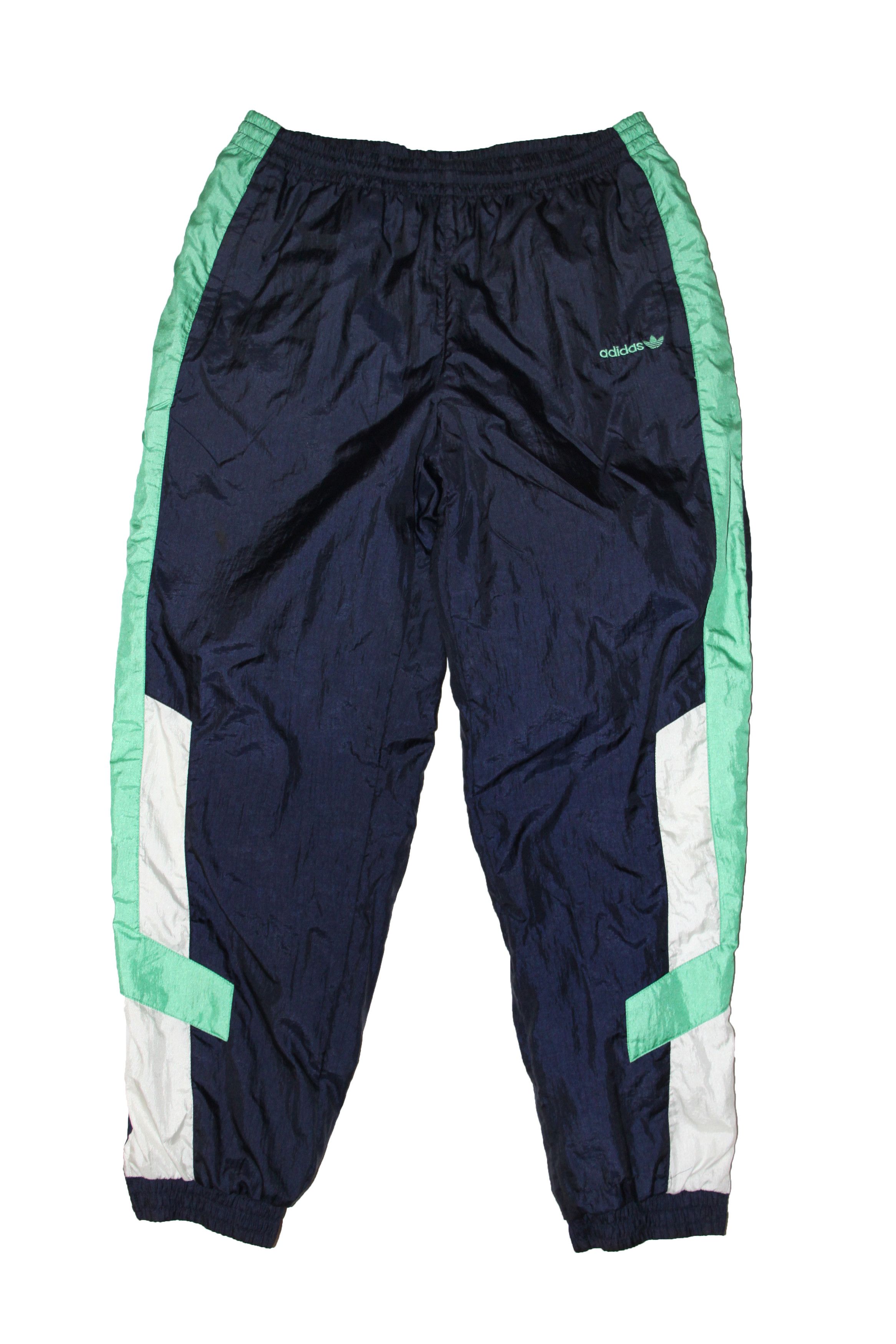 90s Vintage Adidas Nylon Joggers Pants