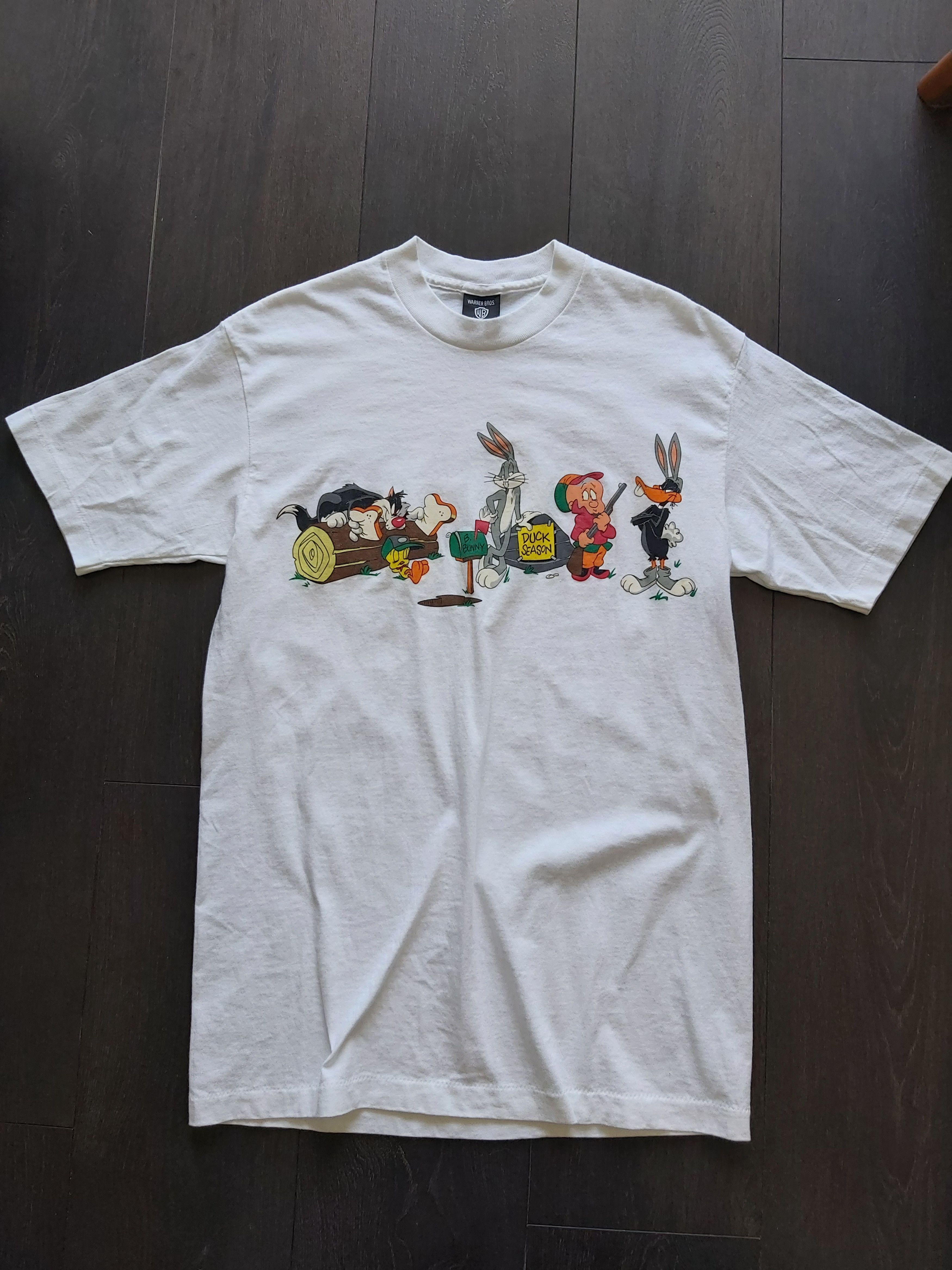 Vintage × Warner Bros Vintage 1995 Looney Tunes Tee - Warner Bros 90s Size US M / EU 48-50 / 2 - 1 Thumbnail