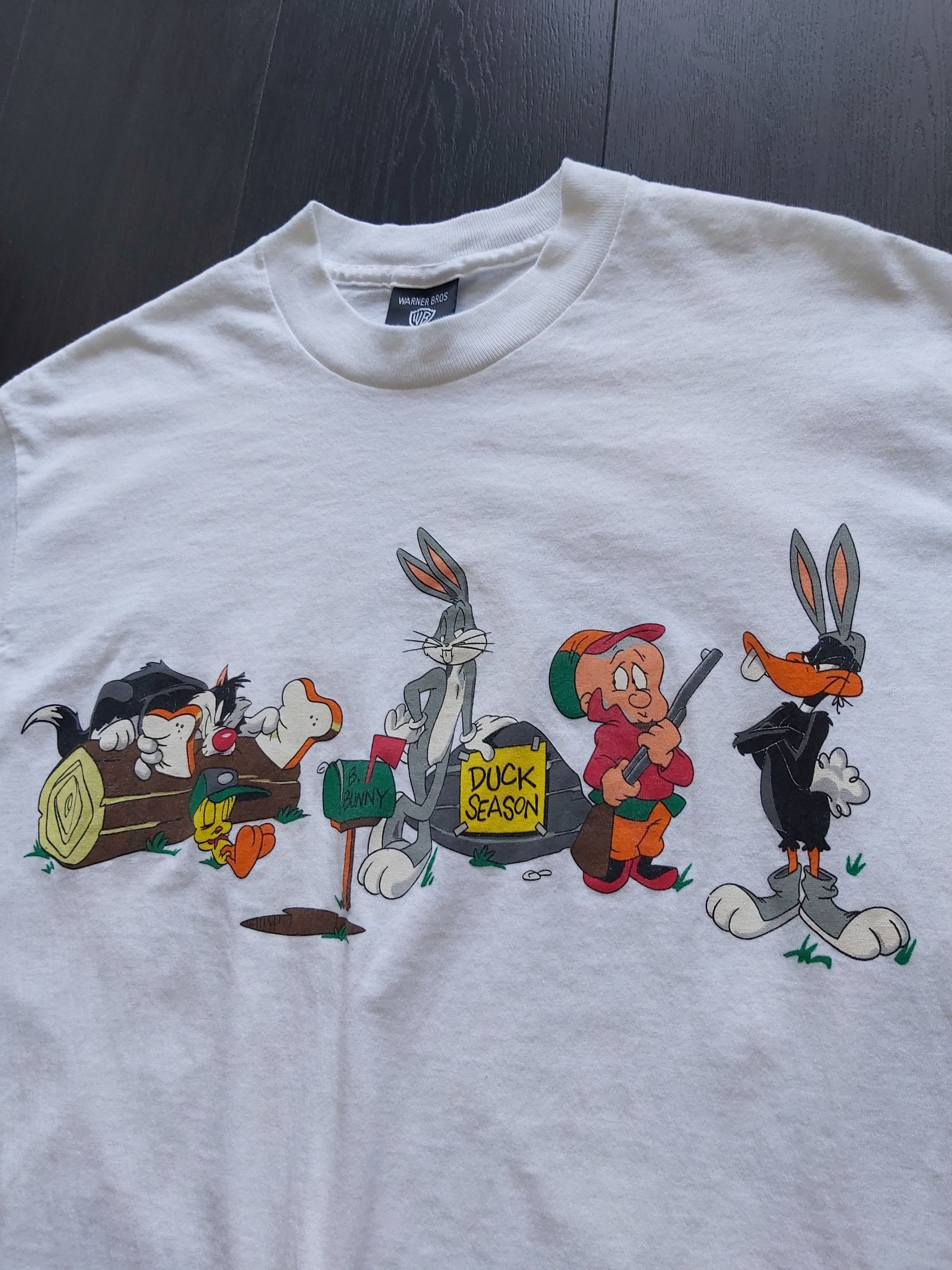 Vintage × Warner Bros Vintage 1995 Looney Tunes Tee - Warner Bros 90s Size US M / EU 48-50 / 2 - 2 Thumbnail