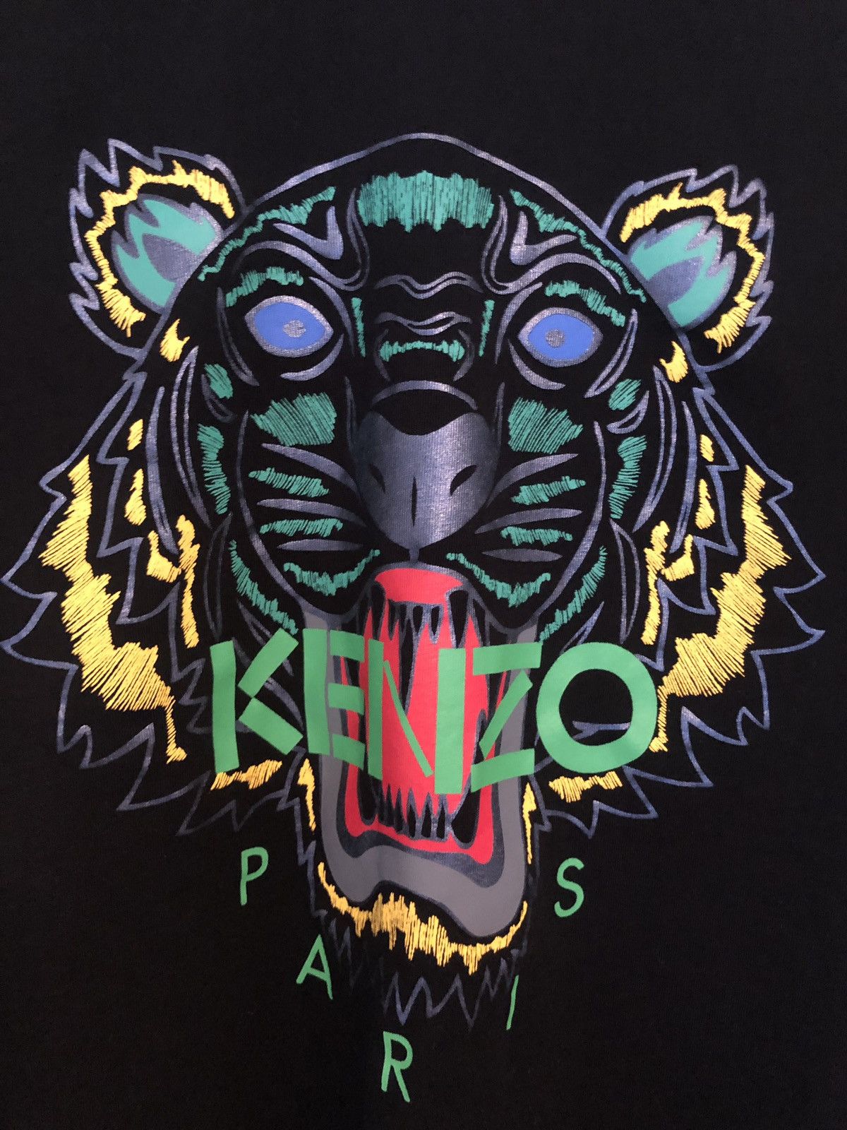 Kenzo Tshirt Short Sleeve Logo Black main image 1