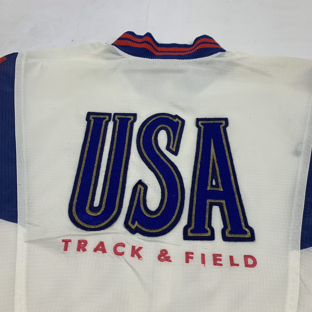 Nike Vintage Nike USA Colour Block Light Zipper Jacket Size US M / EU 48-50 / 2 - 9 Thumbnail