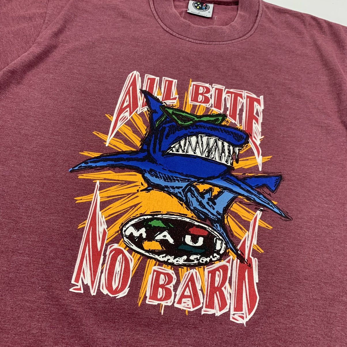 Maui and Sons Vintage Maui And Sons Shark Shirt Size US L / EU 52-54 / 3 - 5 Thumbnail