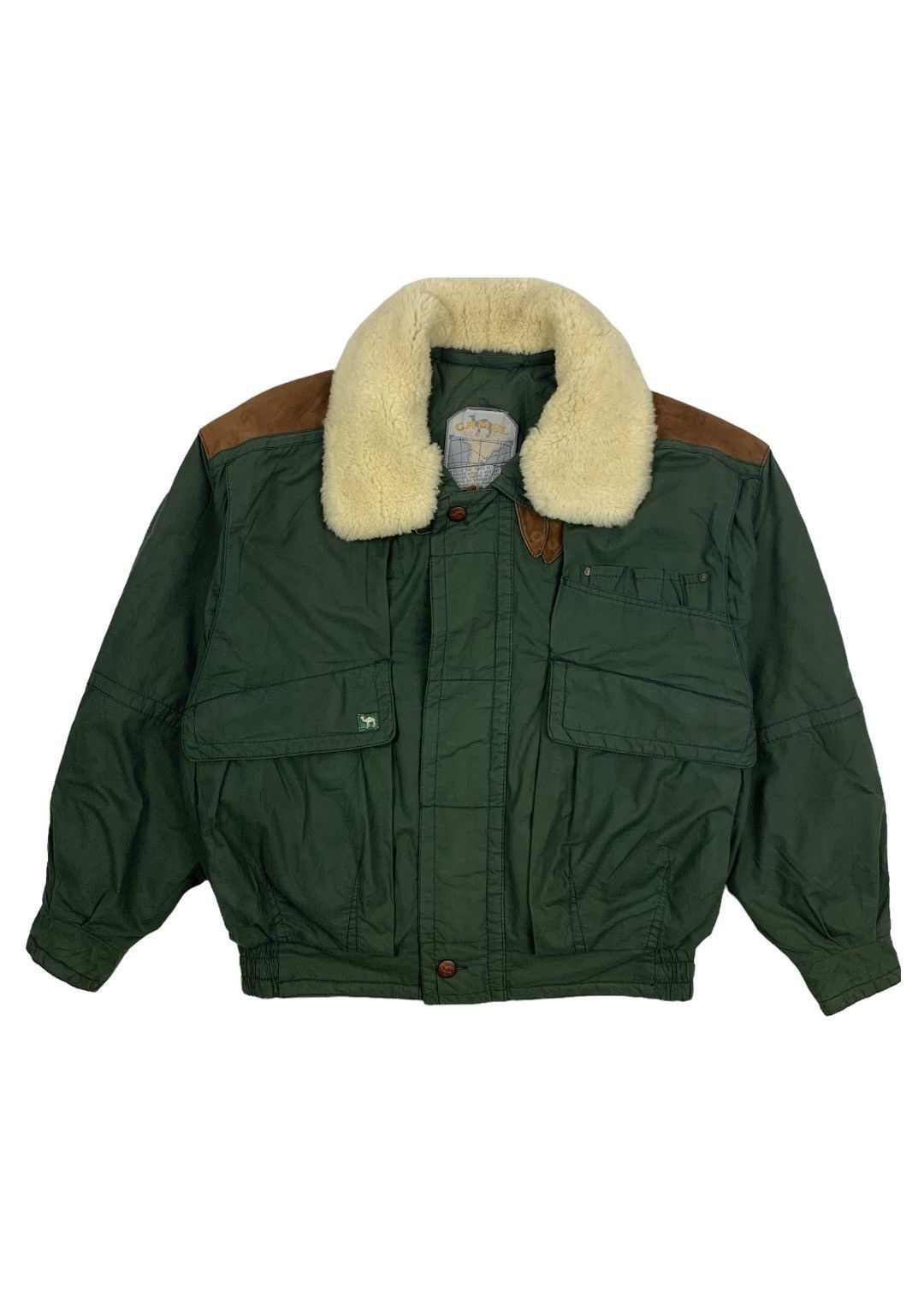 Camel Vintage Camel Flight Jacket Size US XL / EU 56 / 4 - 1 Thumbnail