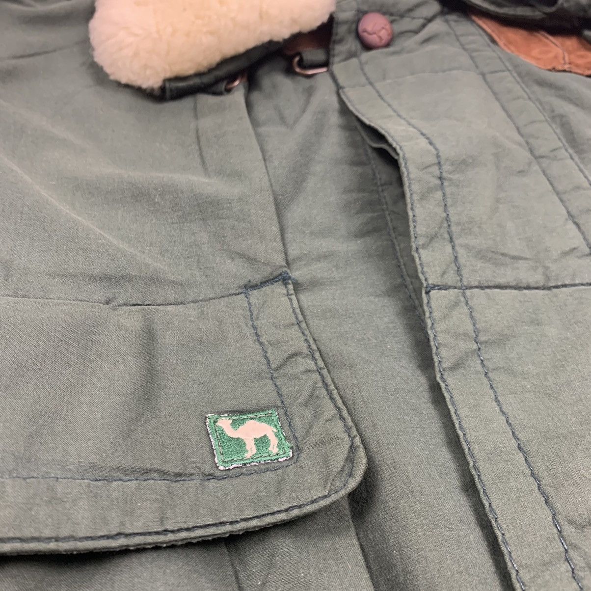 Camel Vintage Camel Flight Jacket Size US XL / EU 56 / 4 - 6 Thumbnail