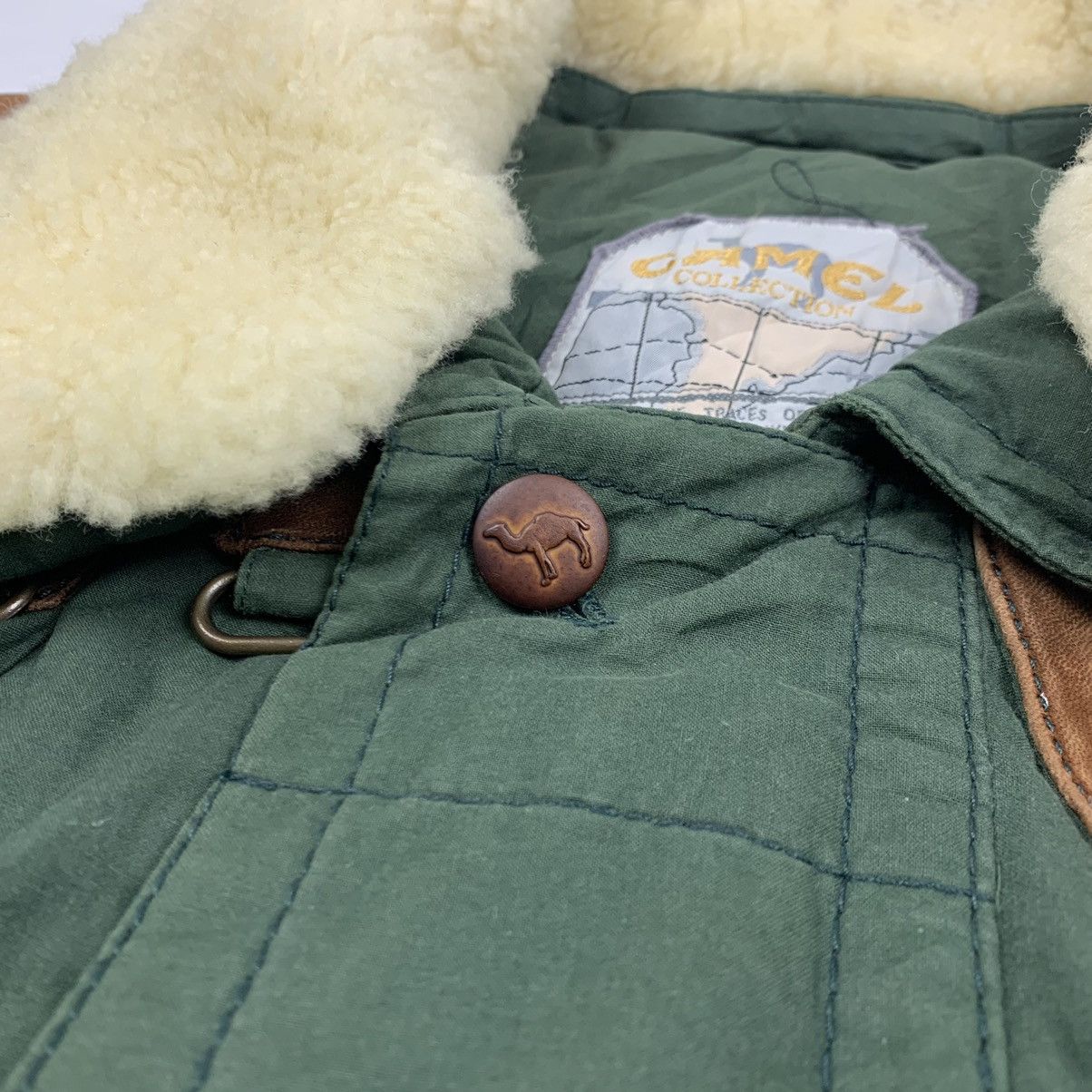 Camel Vintage Camel Flight Jacket Size US XL / EU 56 / 4 - 5 Thumbnail