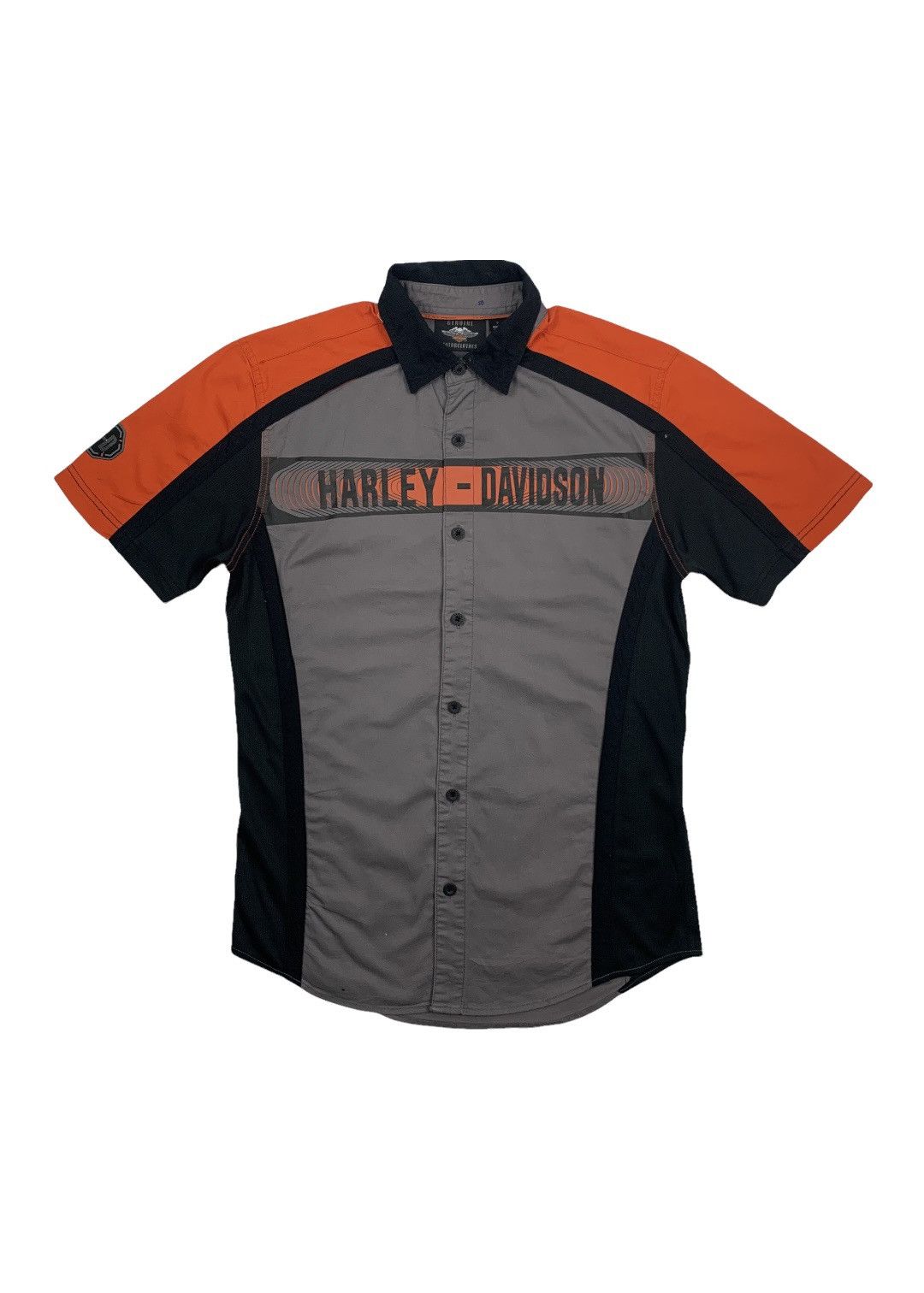 Harley Davidson × Vintage Vintage Harley Davidson Button Up Shirt Size US S / EU 44-46 / 1 - 1 Thumbnail